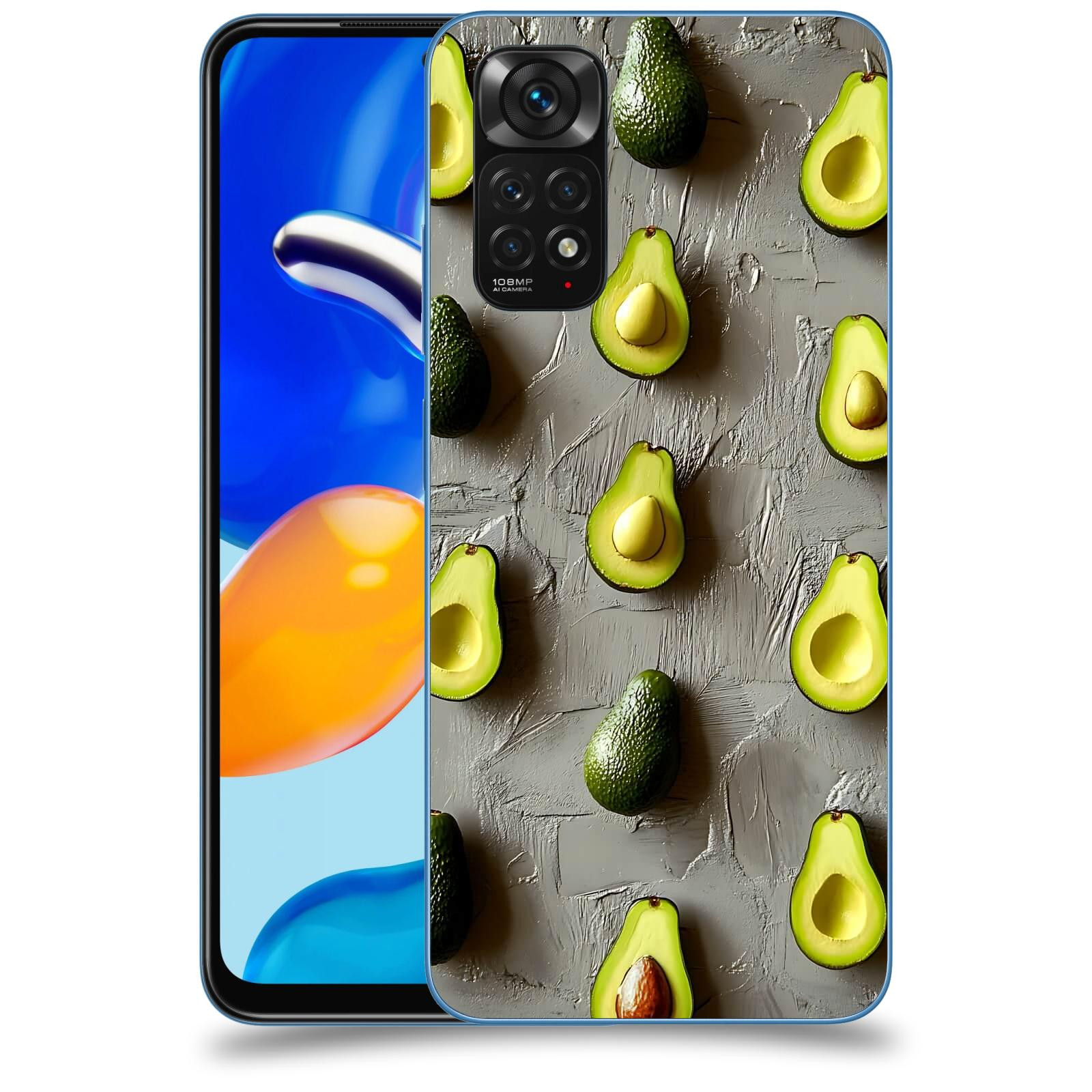 ACOVER Kryt na mobil Xiaomi Redmi Note 11S - Zelená harmonie