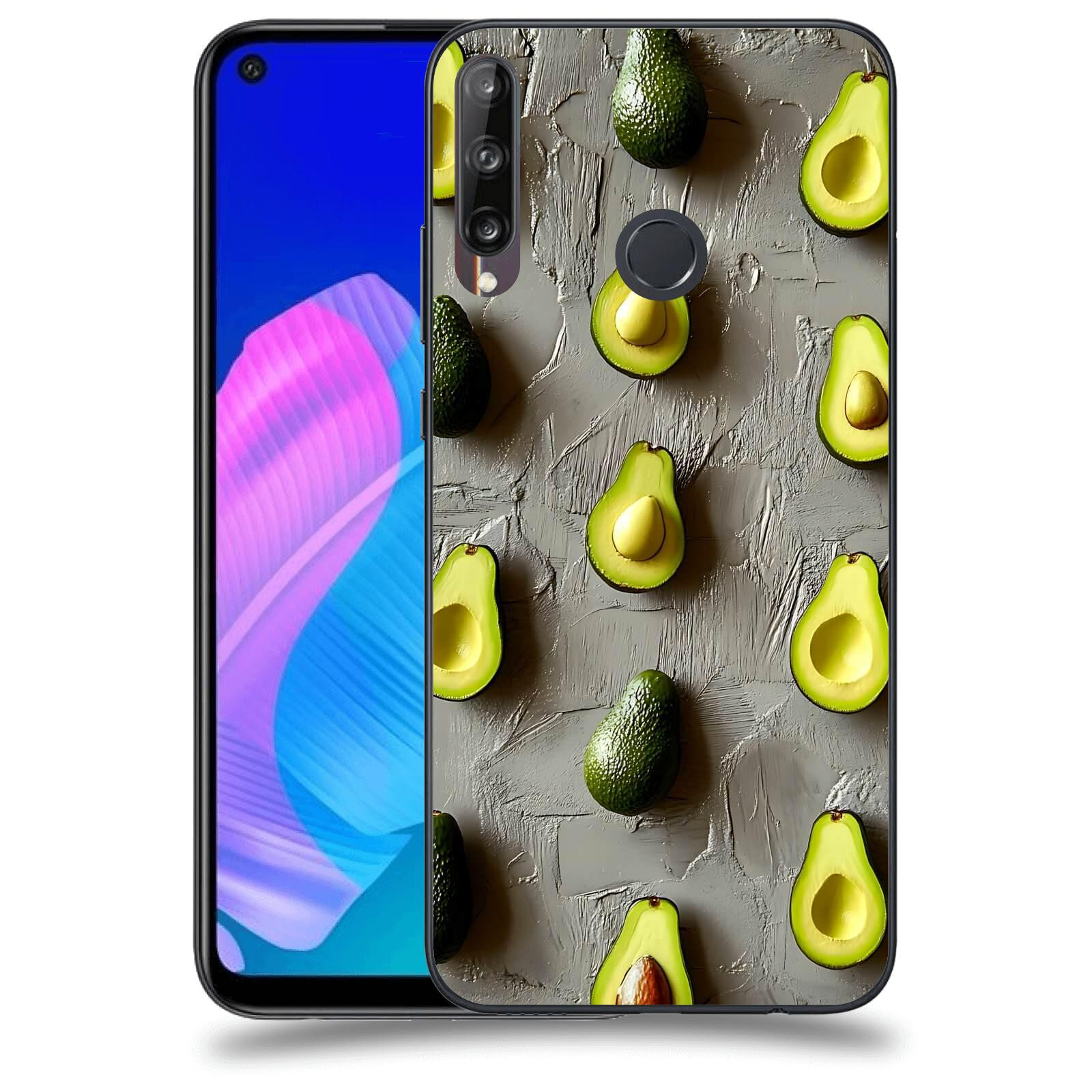 ACOVER Kryt na mobil Huawei P40 Lite E - Zelená harmonie