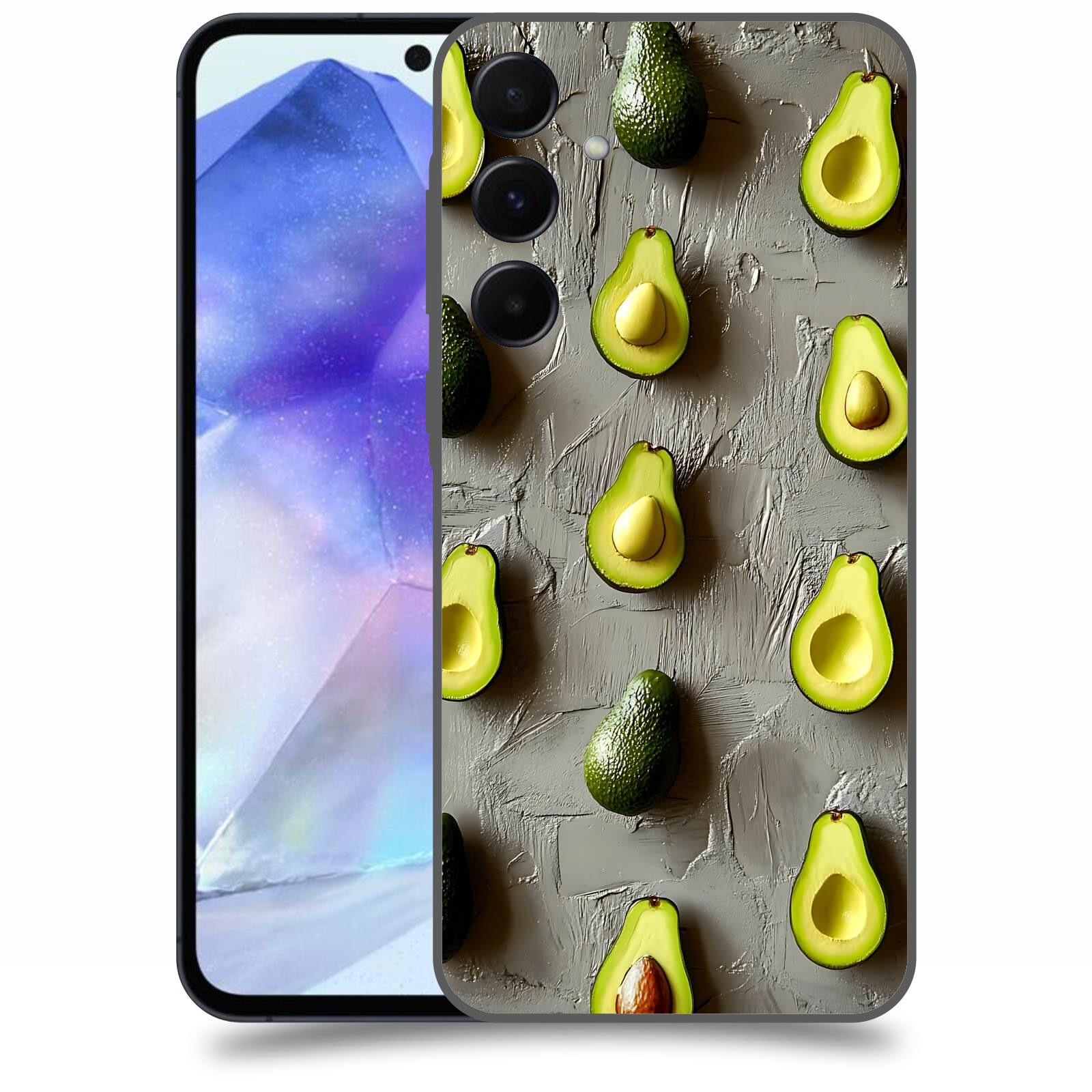 ACOVER Kryt na mobil Samsung Galaxy A55 5G - Zelená harmonie