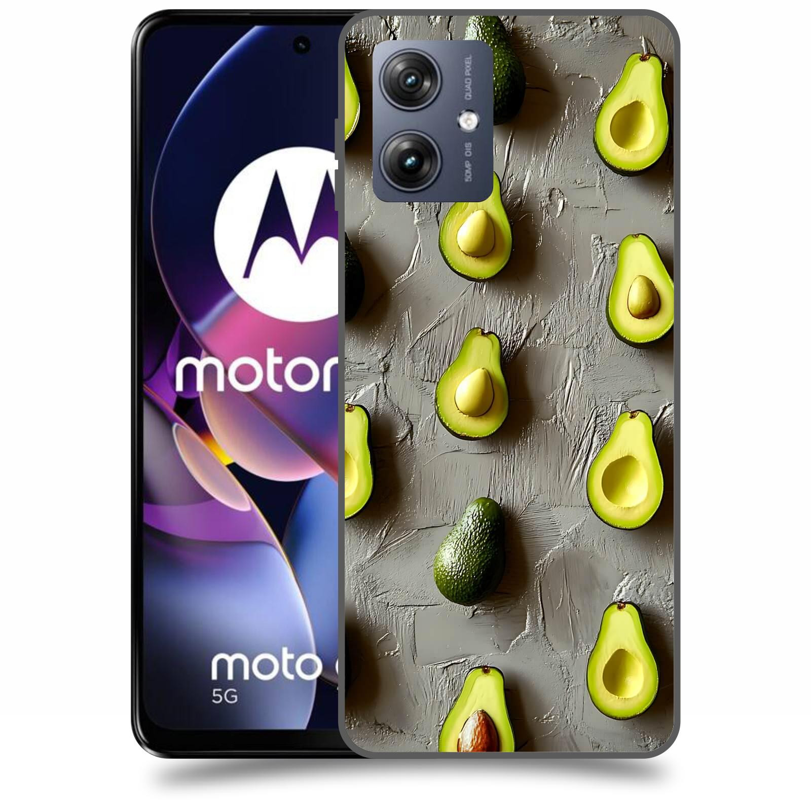 ACOVER Kryt na mobil Motorola Moto G54 5G - Zelená harmonie