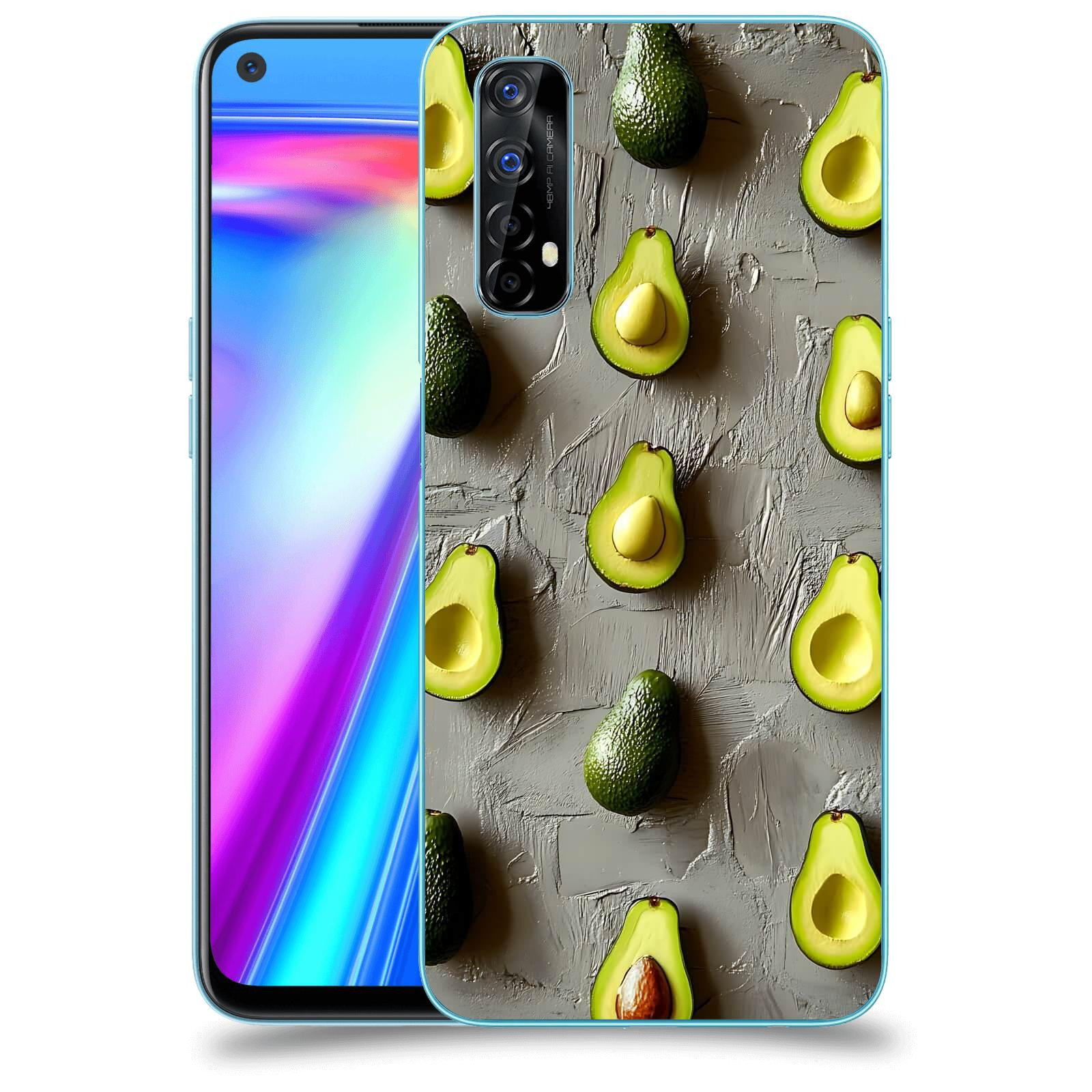 ACOVER Kryt na mobil Realme 7 - Zelená harmonie