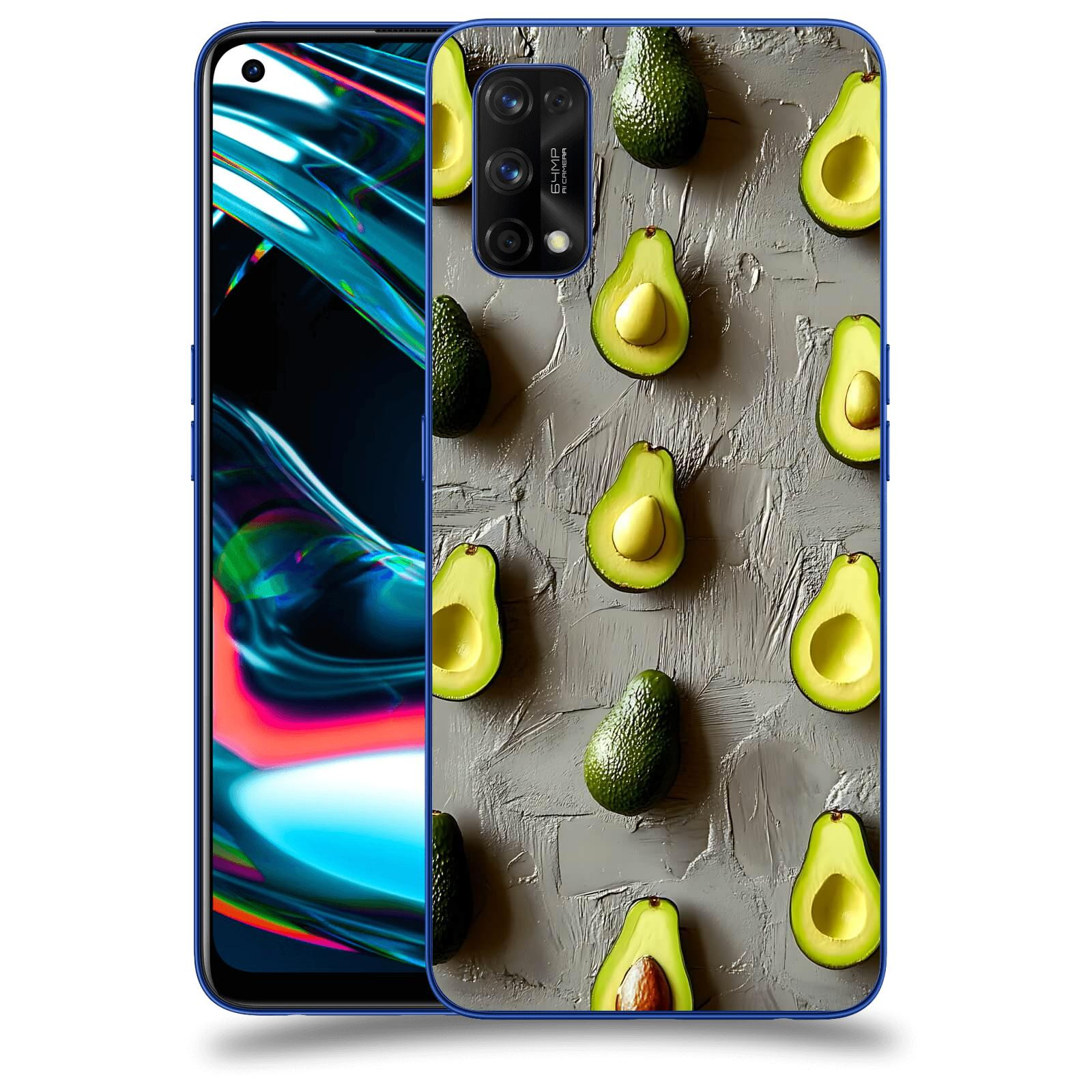 ACOVER Kryt na mobil Realme 7 Pro - Zelená harmonie