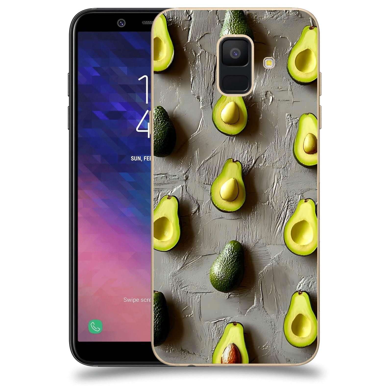 ACOVER Kryt na mobil Samsung Galaxy A6 A600F - Zelená harmonie