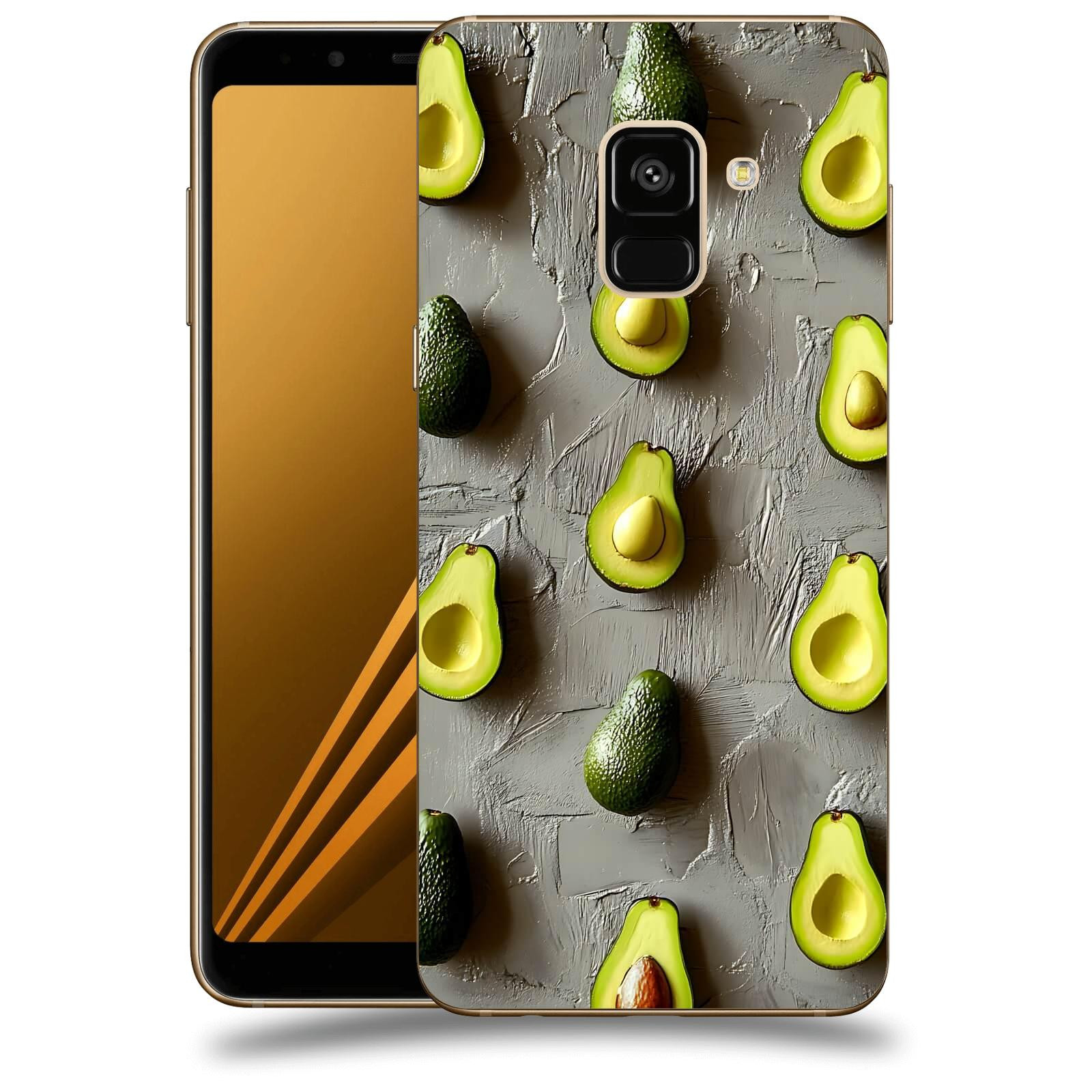ACOVER Kryt na mobil Samsung Galaxy A8 2018 A530F - Zelená harmonie