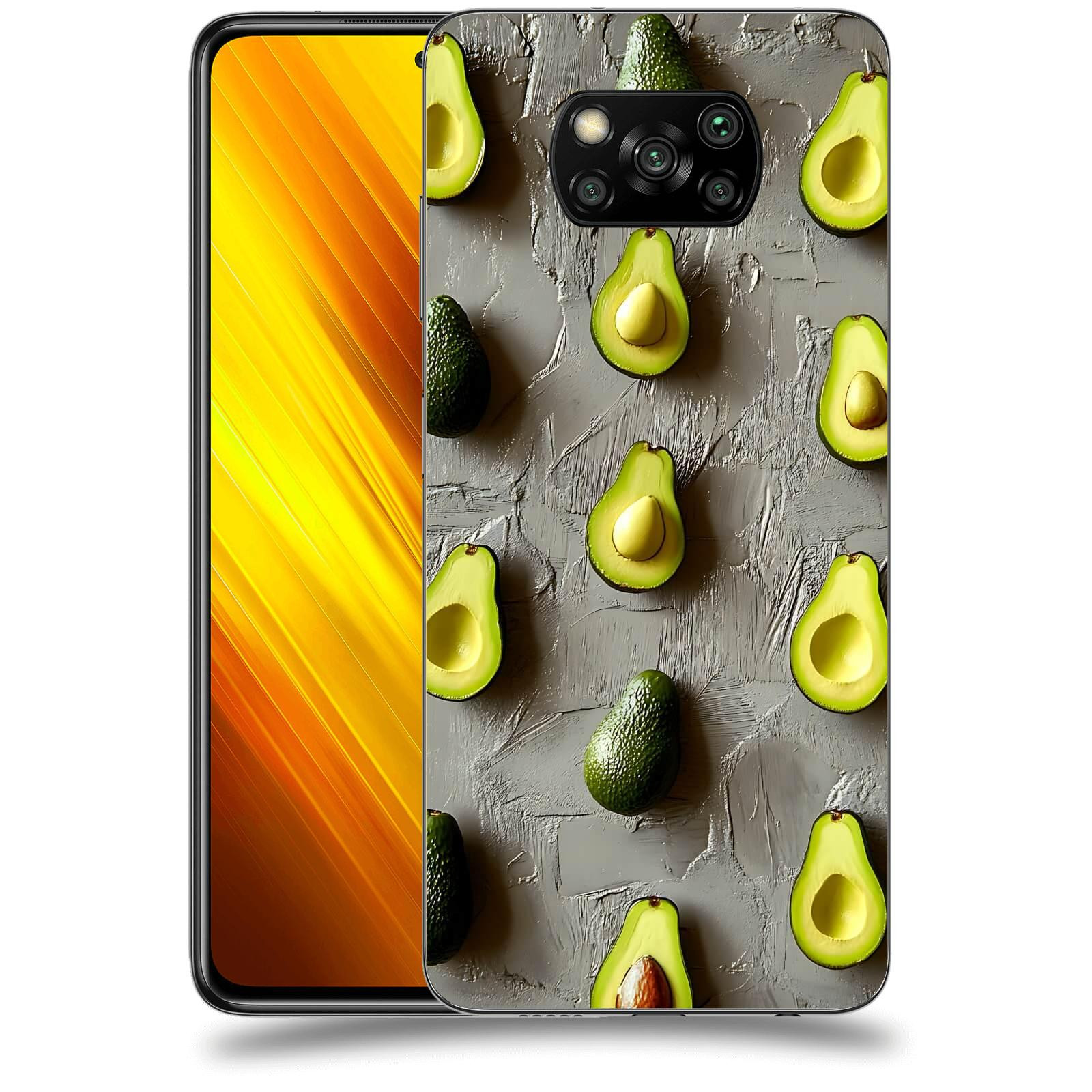 ACOVER Kryt na mobil Xiaomi Poco X3 - Zelená harmonie
