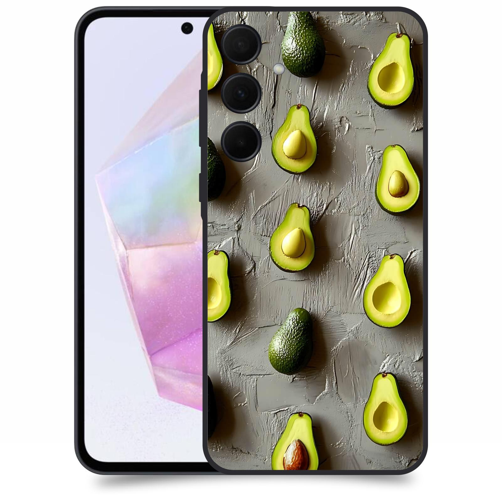 ACOVER Kryt na mobil Samsung Galaxy A35 5G - Zelená harmonie