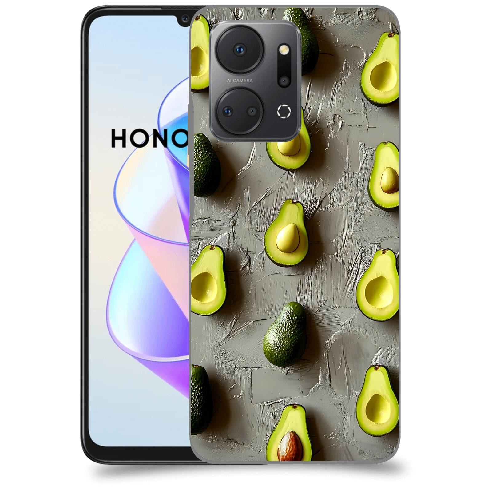 ACOVER Kryt na mobil HONOR X7a - Zelená harmonie