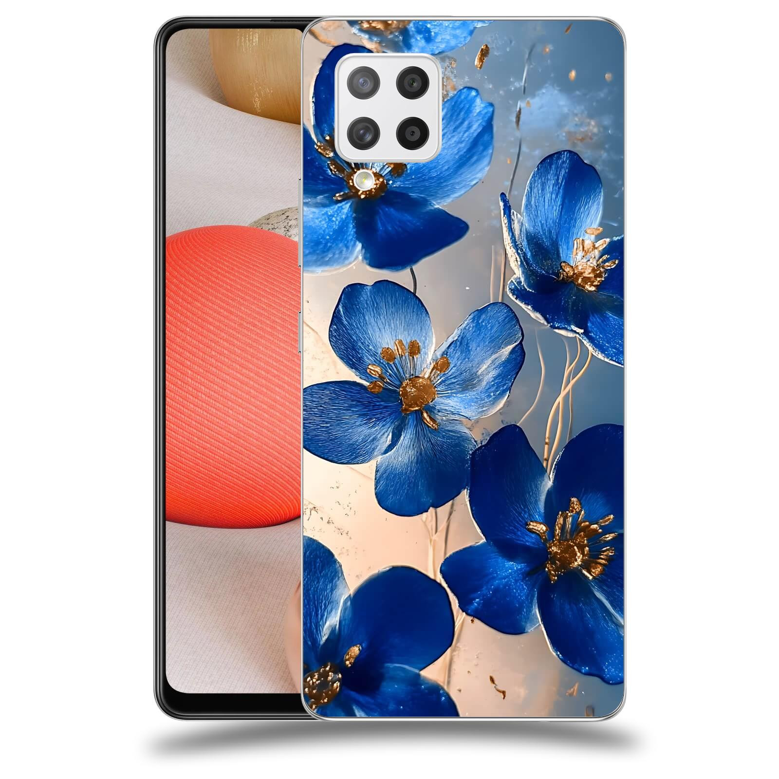 ACOVER Kryt na mobil Samsung Galaxy A42 A426B - Zlatá elegance