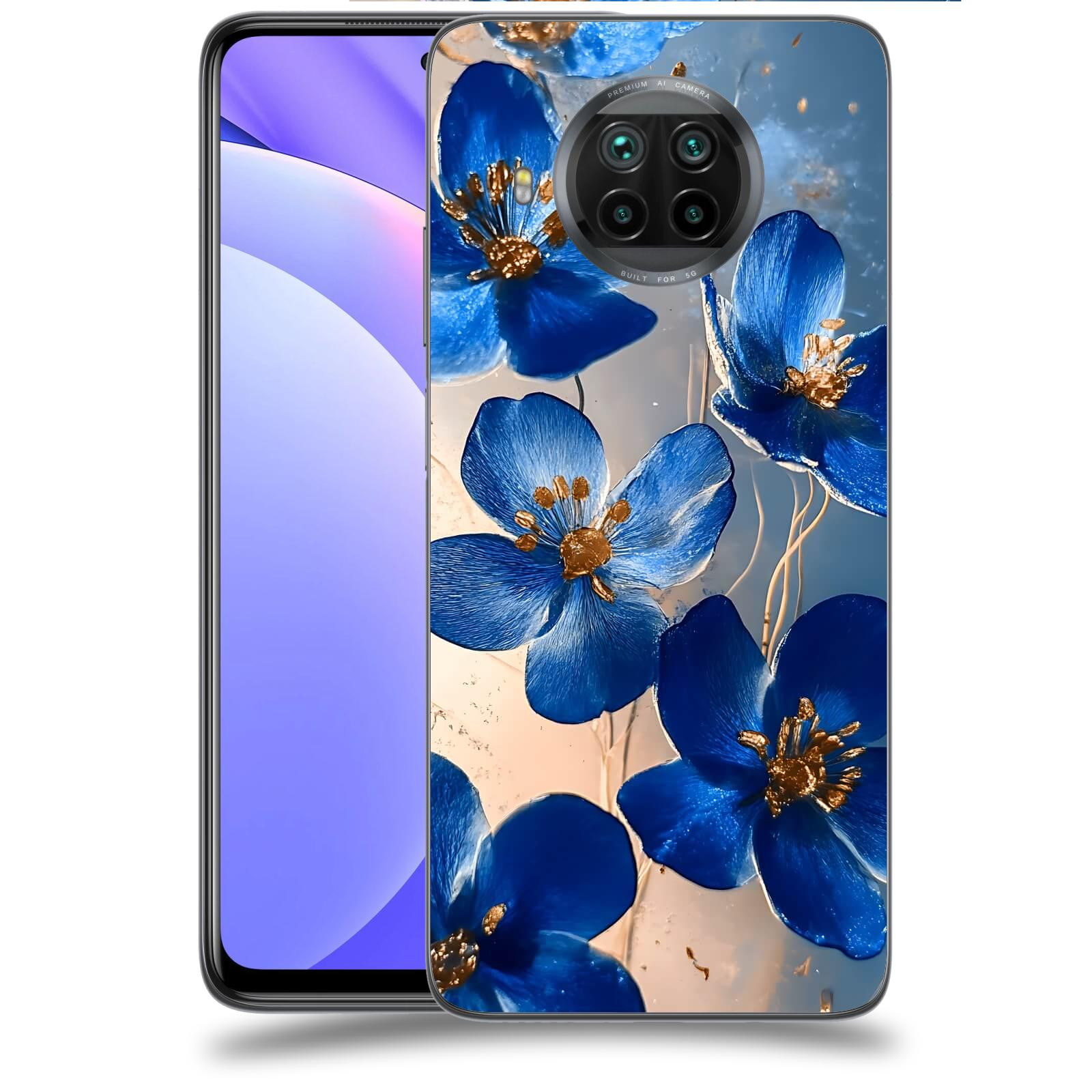 ACOVER Kryt na mobil Xiaomi Mi 10T Lite - Zlatá elegance