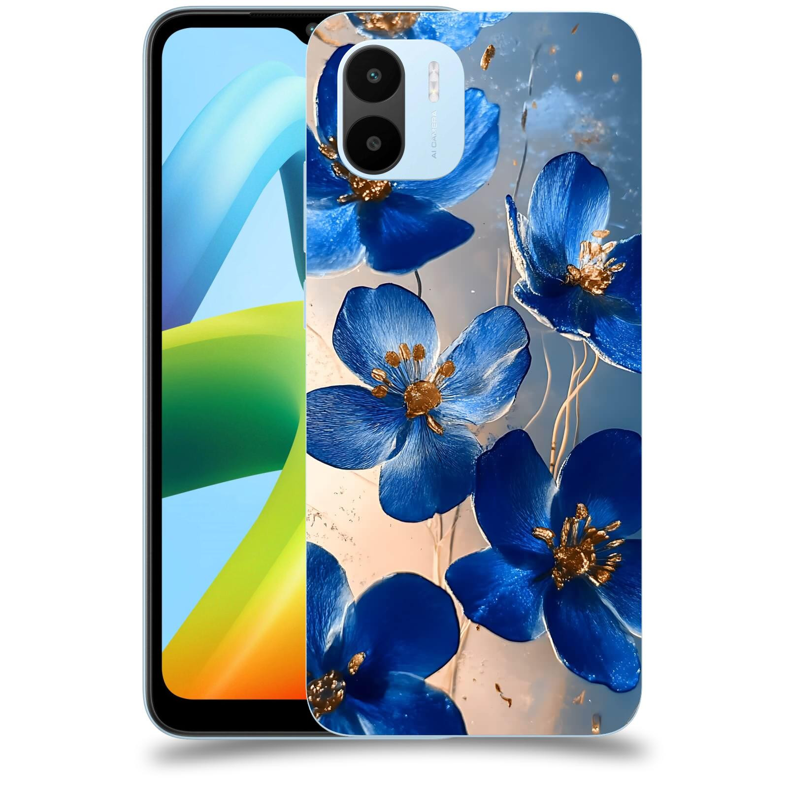 ACOVER Kryt na mobil Xiaomi Redmi A1 - Zlatá elegance