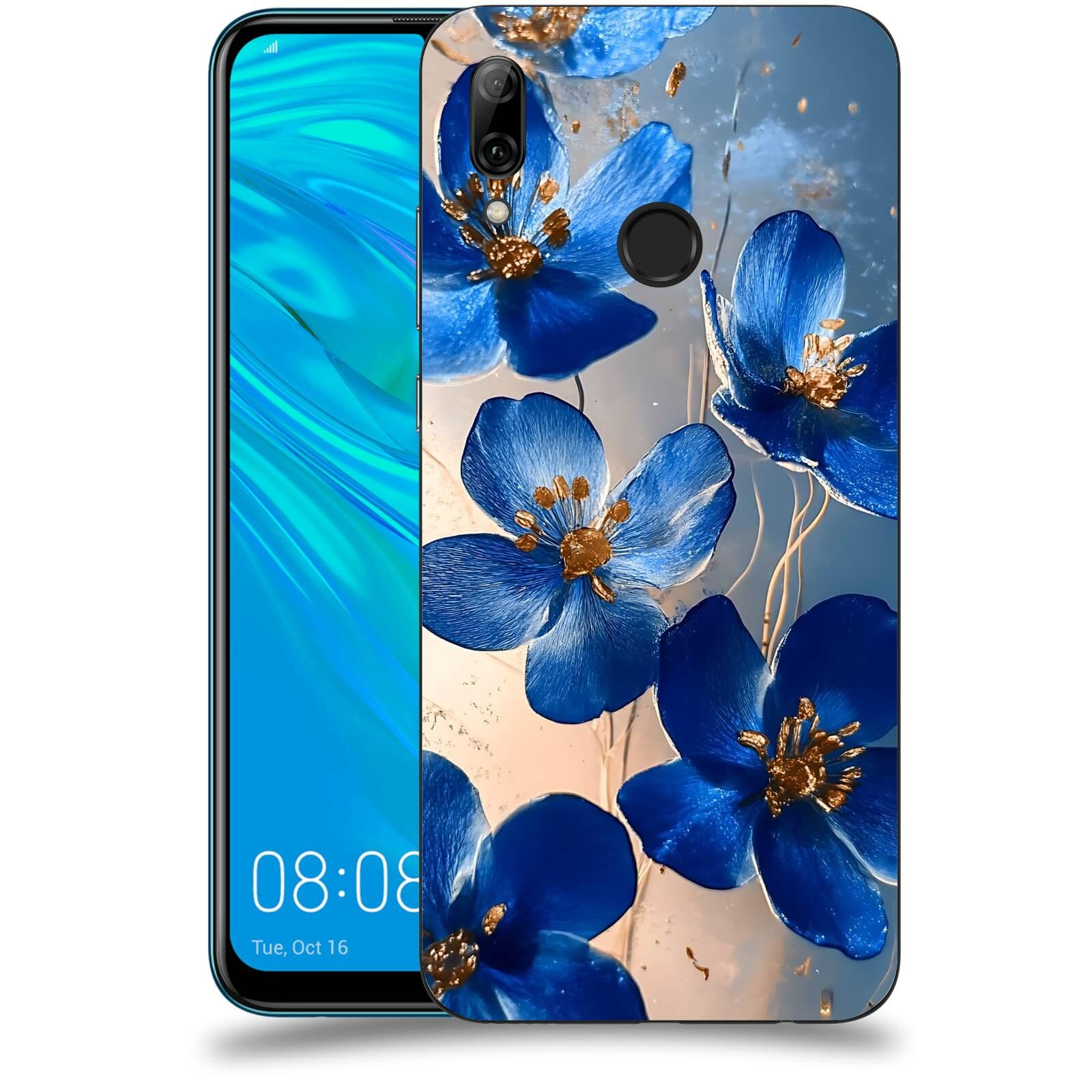 ACOVER Kryt na mobil Huawei P Smart 2019 - Zlatá elegance