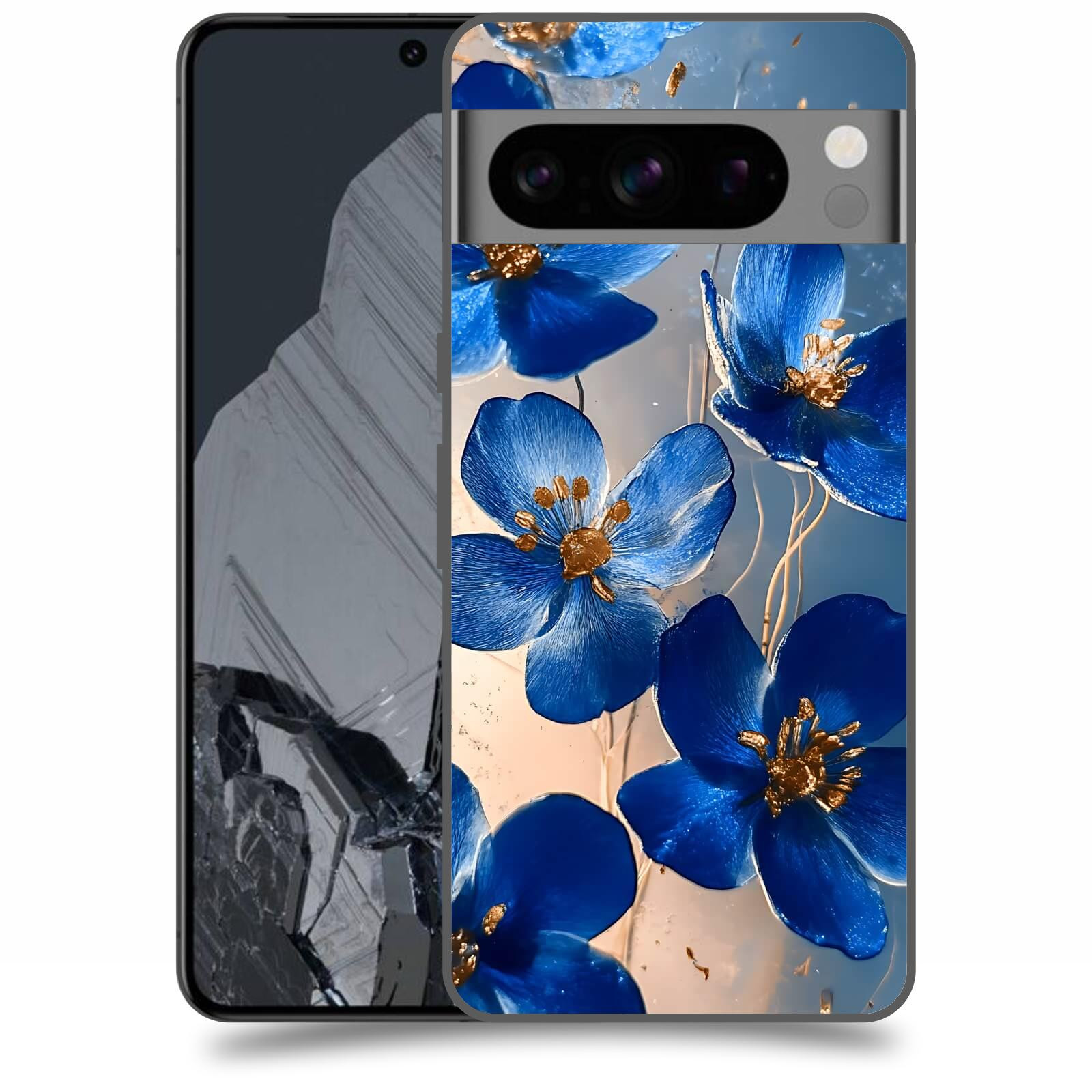 ACOVER Kryt na mobil Google Pixel 8 Pro - Zlatá elegance
