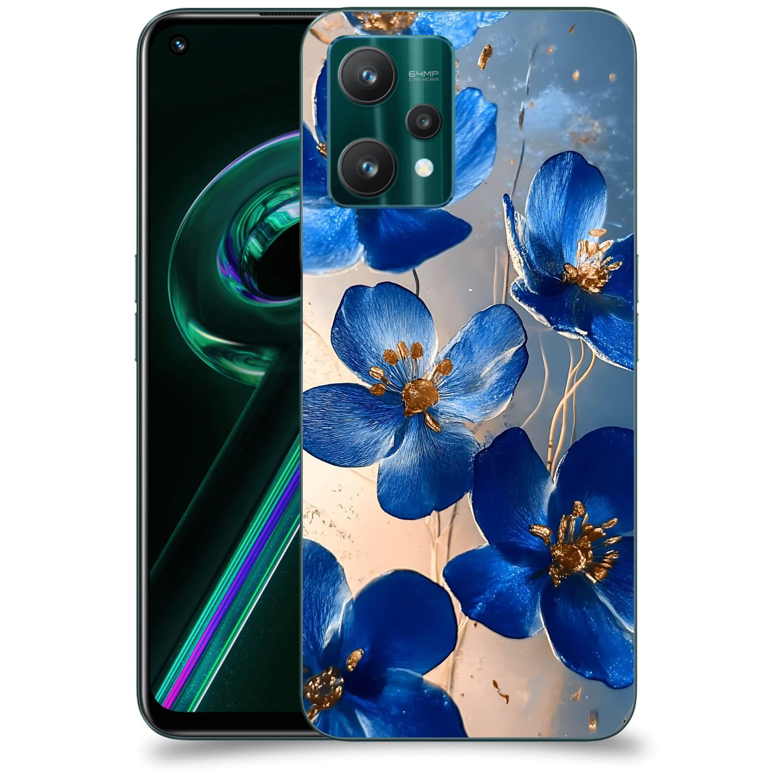 ACOVER Kryt na mobil Realme 9 Pro 5G - Zlatá elegance