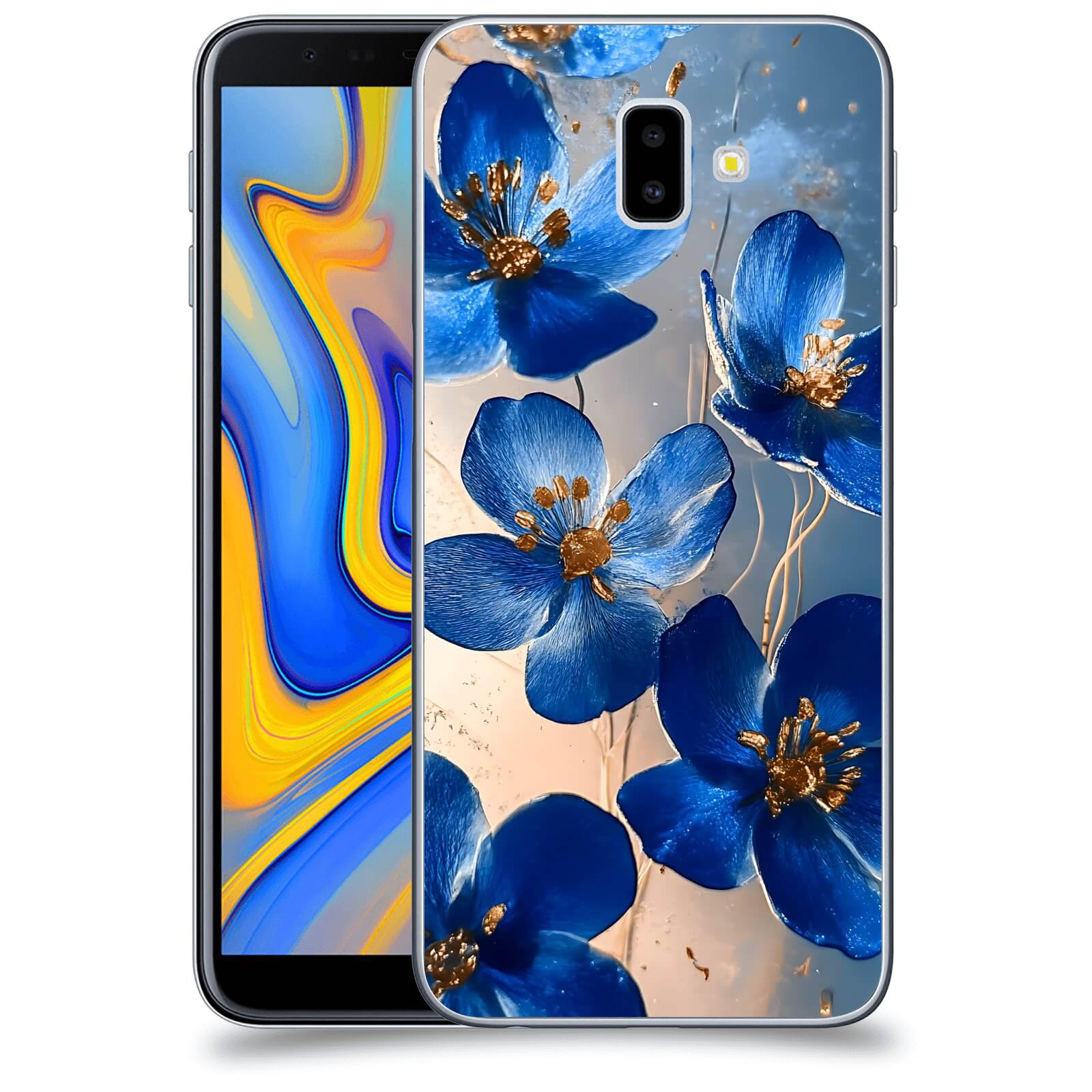 ACOVER Kryt na mobil Samsung Galaxy J6+ J610F - Zlatá elegance