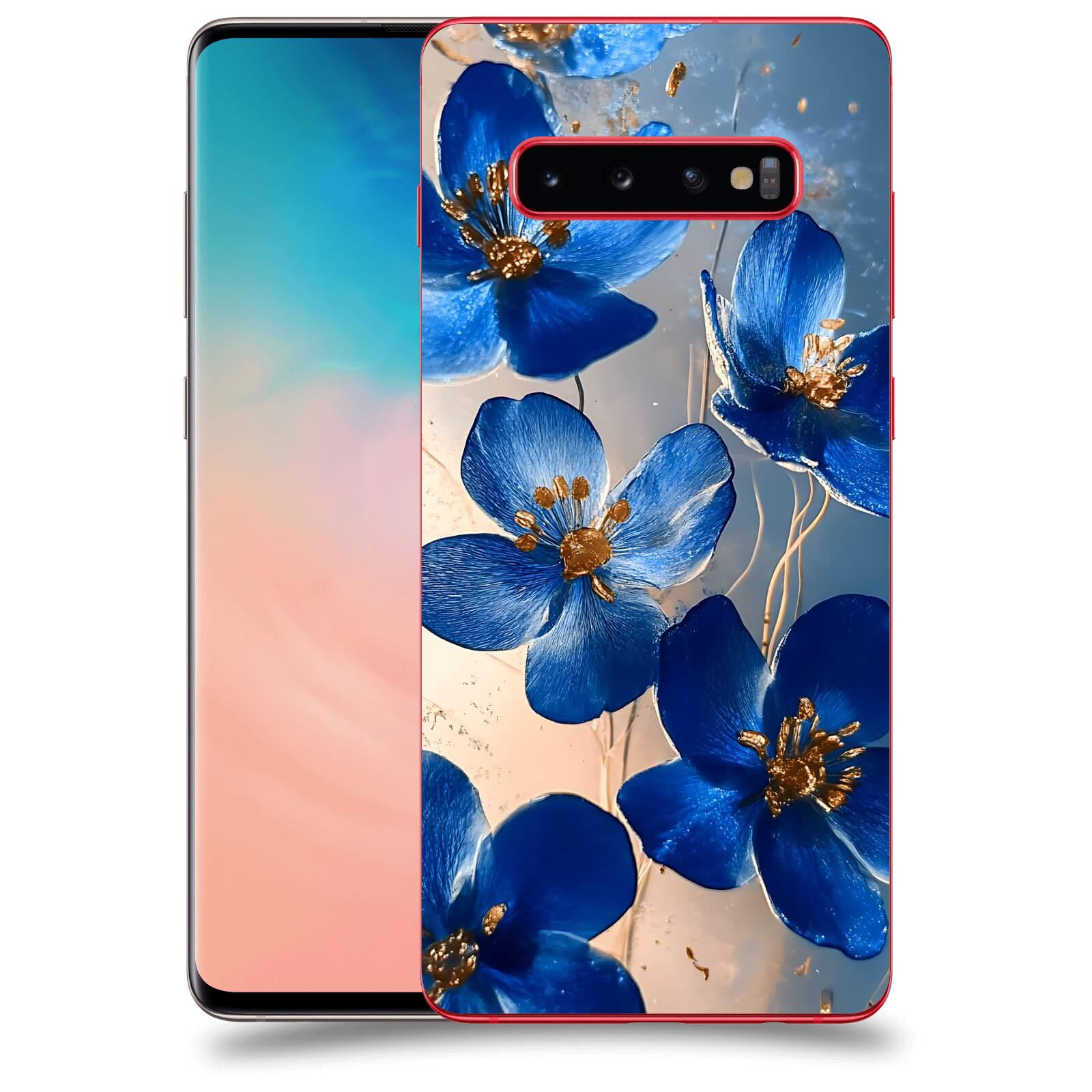 ACOVER Kryt na mobil Samsung Galaxy S10 Plus G975 - Zlatá elegance