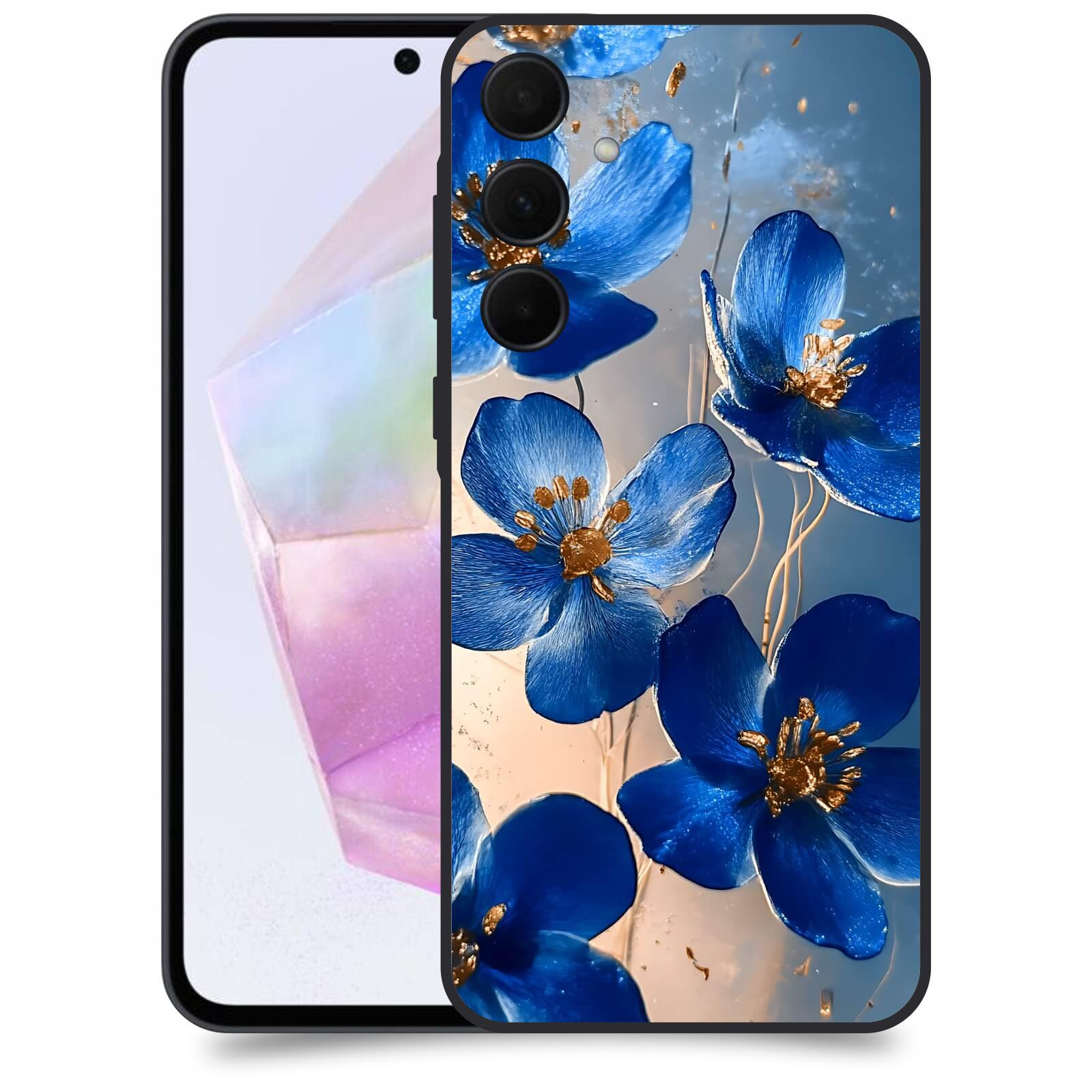 ACOVER Kryt na mobil Samsung Galaxy A35 5G - Zlatá elegance