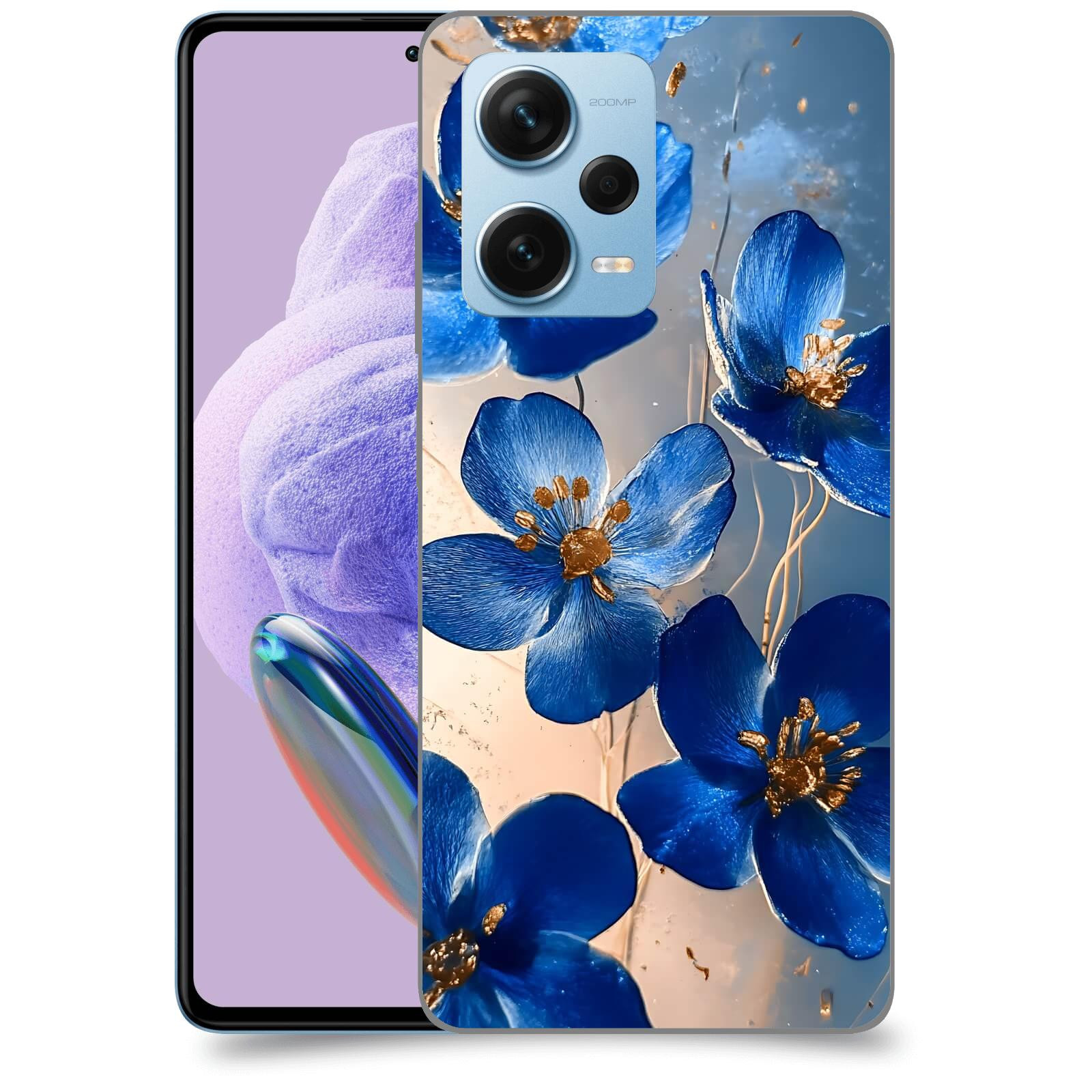 ACOVER Kryt na mobil Xiaomi Redmi Note 12 Pro+ 5G - Zlatá elegance