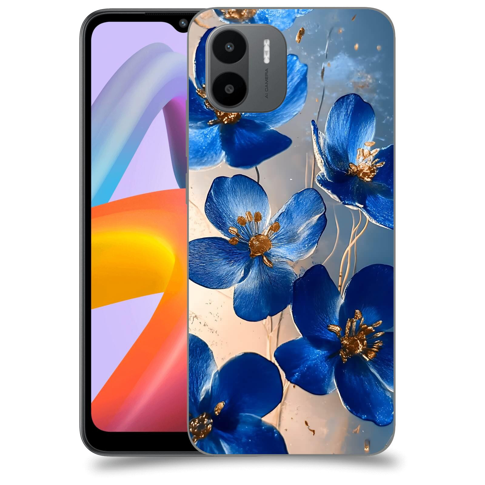 ACOVER Kryt na mobil Xiaomi Redmi A2+ - Zlatá elegance