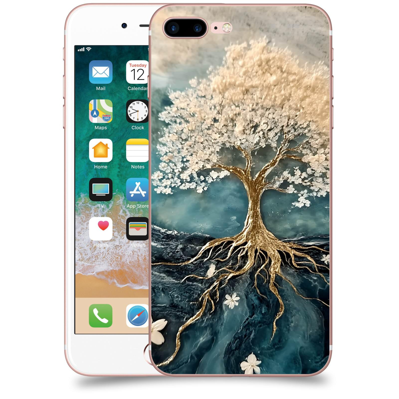 ACOVER Kryt na mobil Apple iPhone 7 Plus - Zlatý život