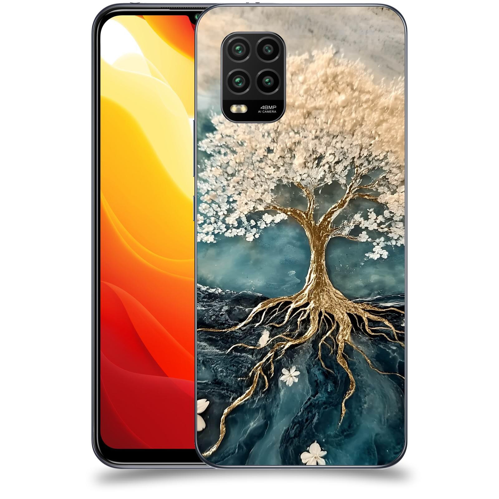 ACOVER Kryt na mobil Xiaomi Mi 10 Lite - Zlatý život