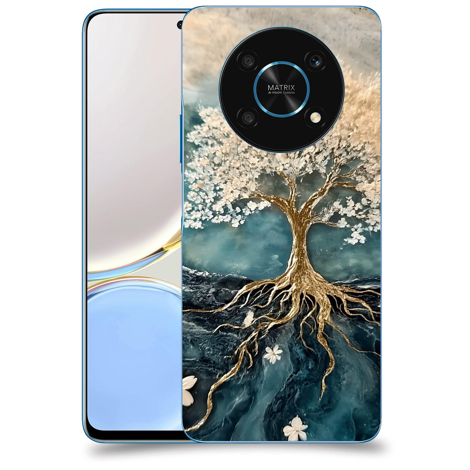 ACOVER Kryt na mobil Honor Magic 4 Lite 5G - Zlatý život