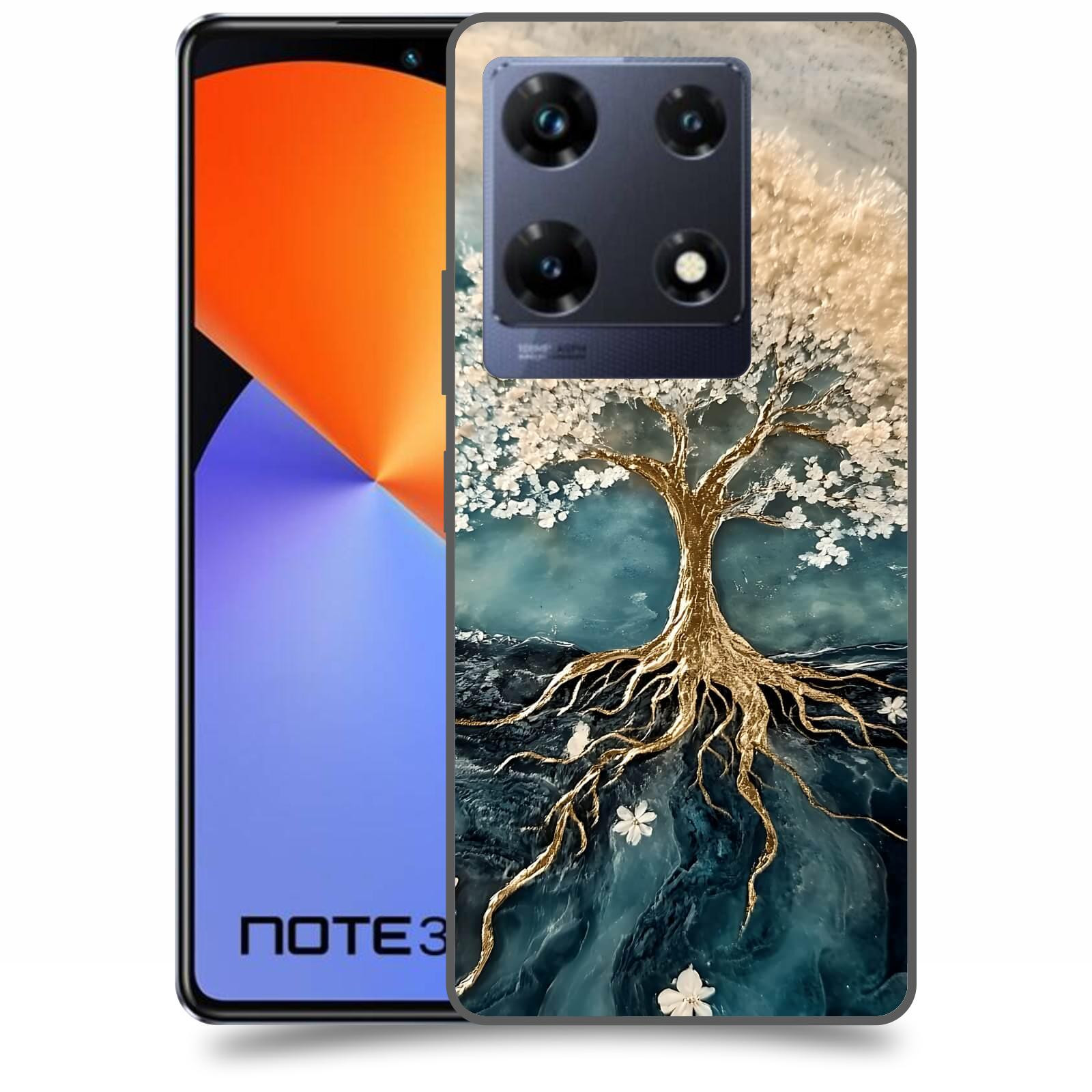 ACOVER Kryt na mobil Infinix Note 30 PRO - Zlatý život