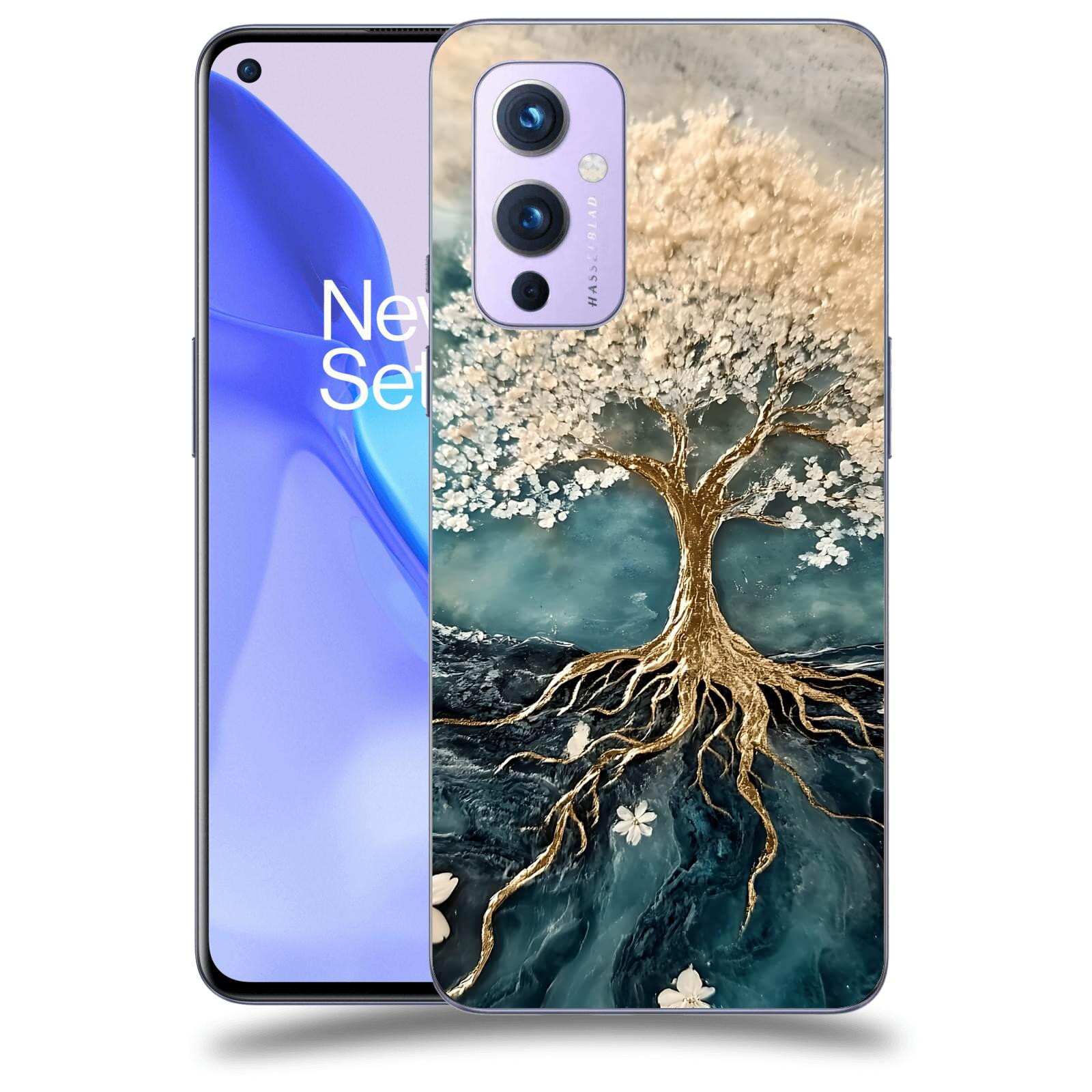 ACOVER Kryt na mobil OnePlus 9 - Zlatý život