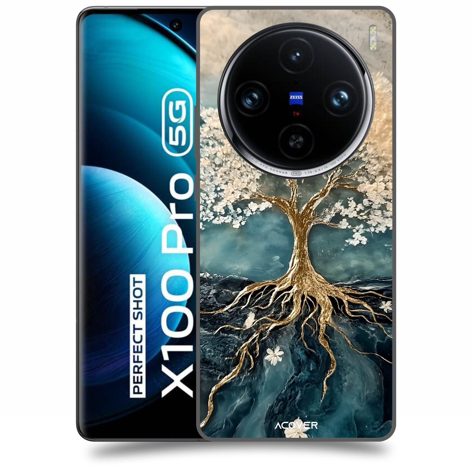 ACOVER Kryt na mobil Vivo X100 Pro - Zlatý život