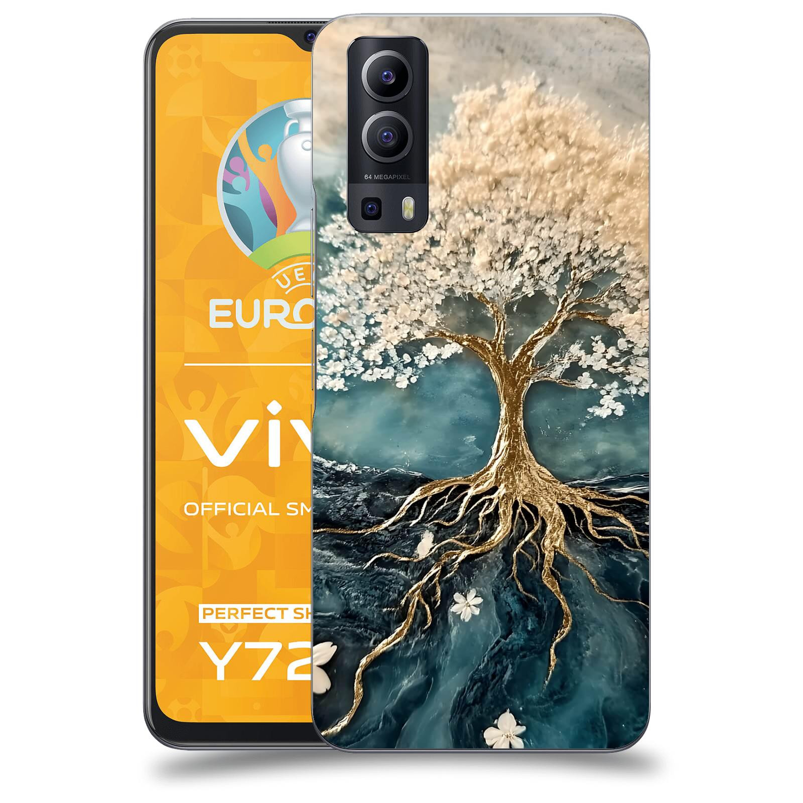 ACOVER Kryt na mobil Vivo Y72 5G - Zlatý život