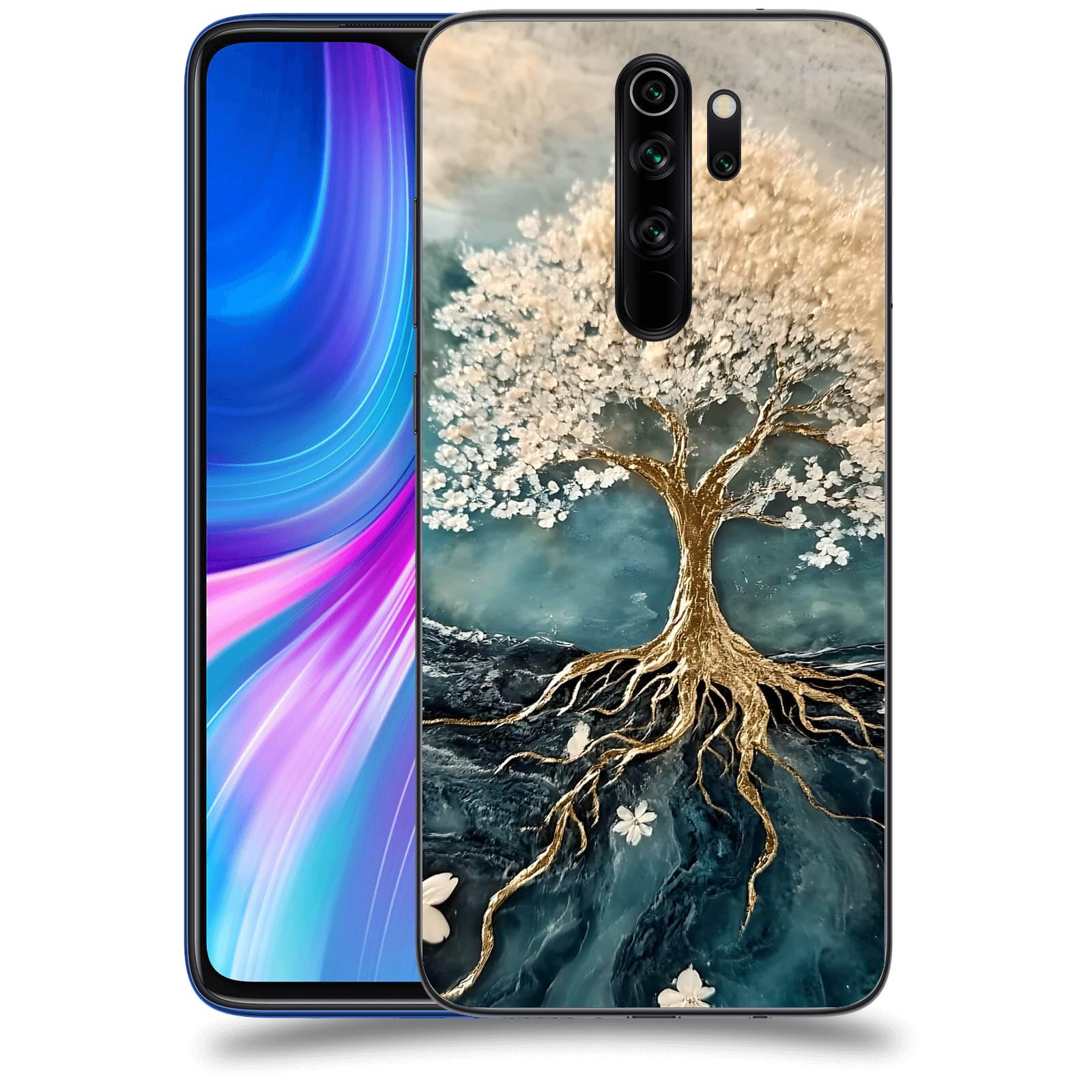 ACOVER Kryt na mobil Xiaomi Redmi Note 8 Pro - Zlatý život