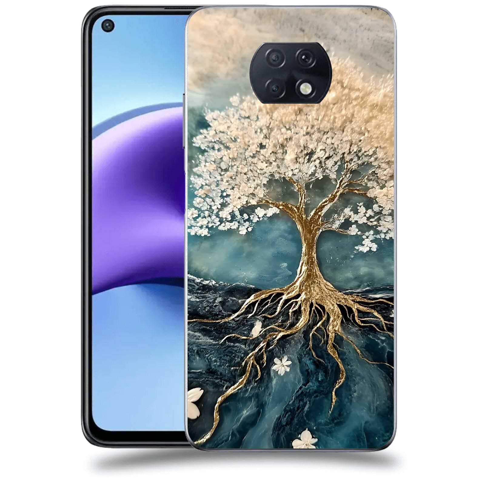 ACOVER Kryt na mobil Xiaomi Redmi Note 9T - Zlatý život