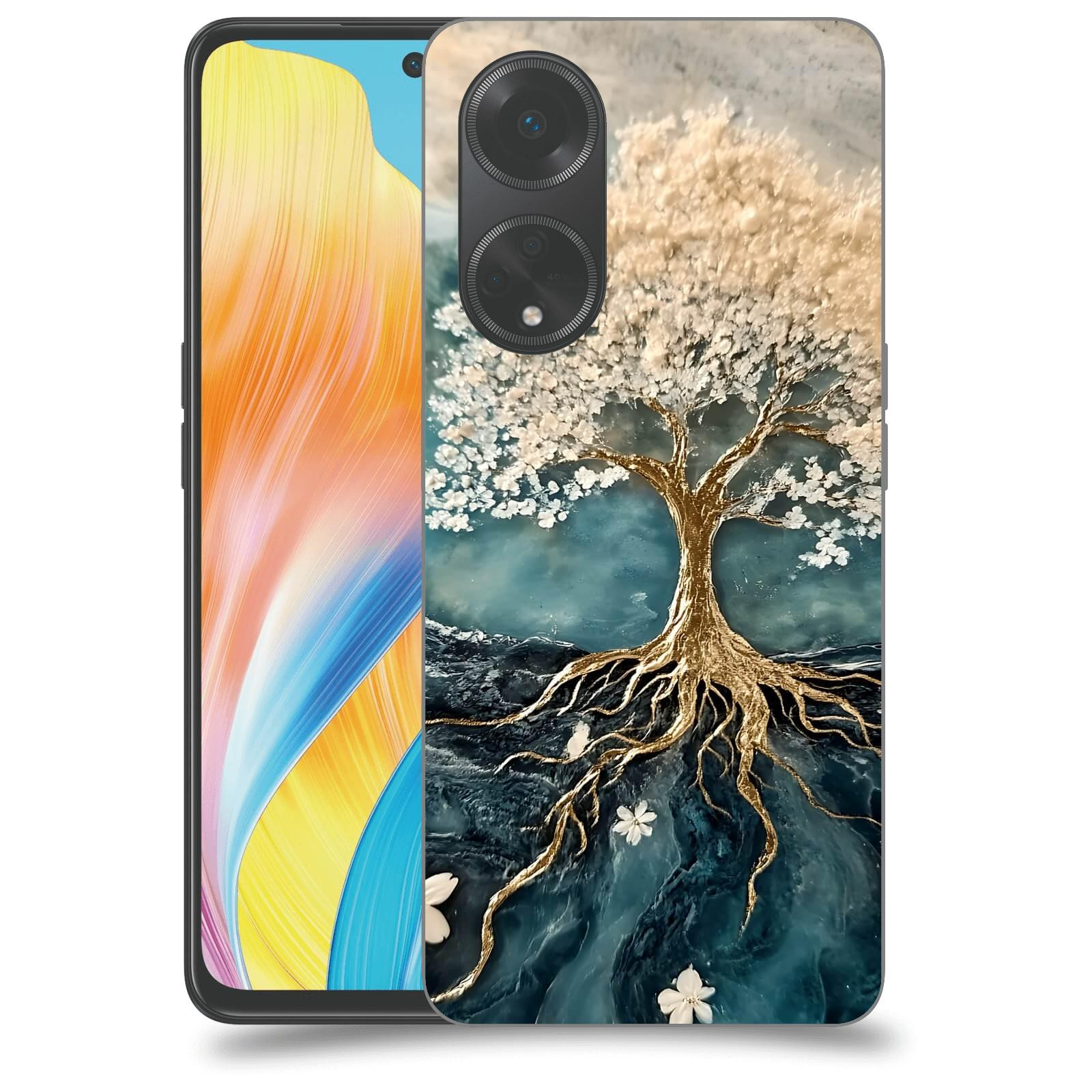 ACOVER Kryt na mobil OPPO A98 5G - Zlatý život