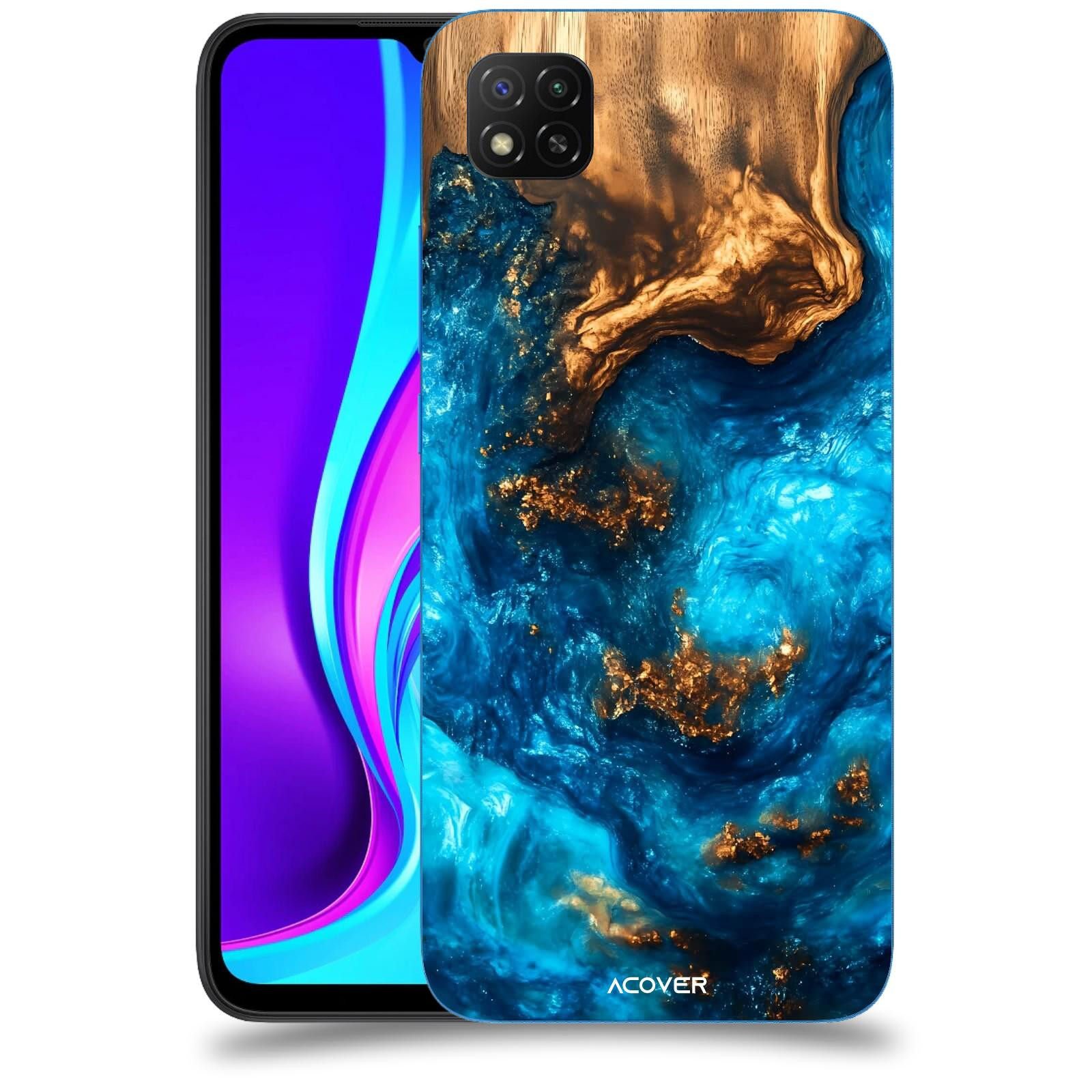 ACOVER Kryt na mobil Xiaomi Redmi 9C - Kosmická hloubka