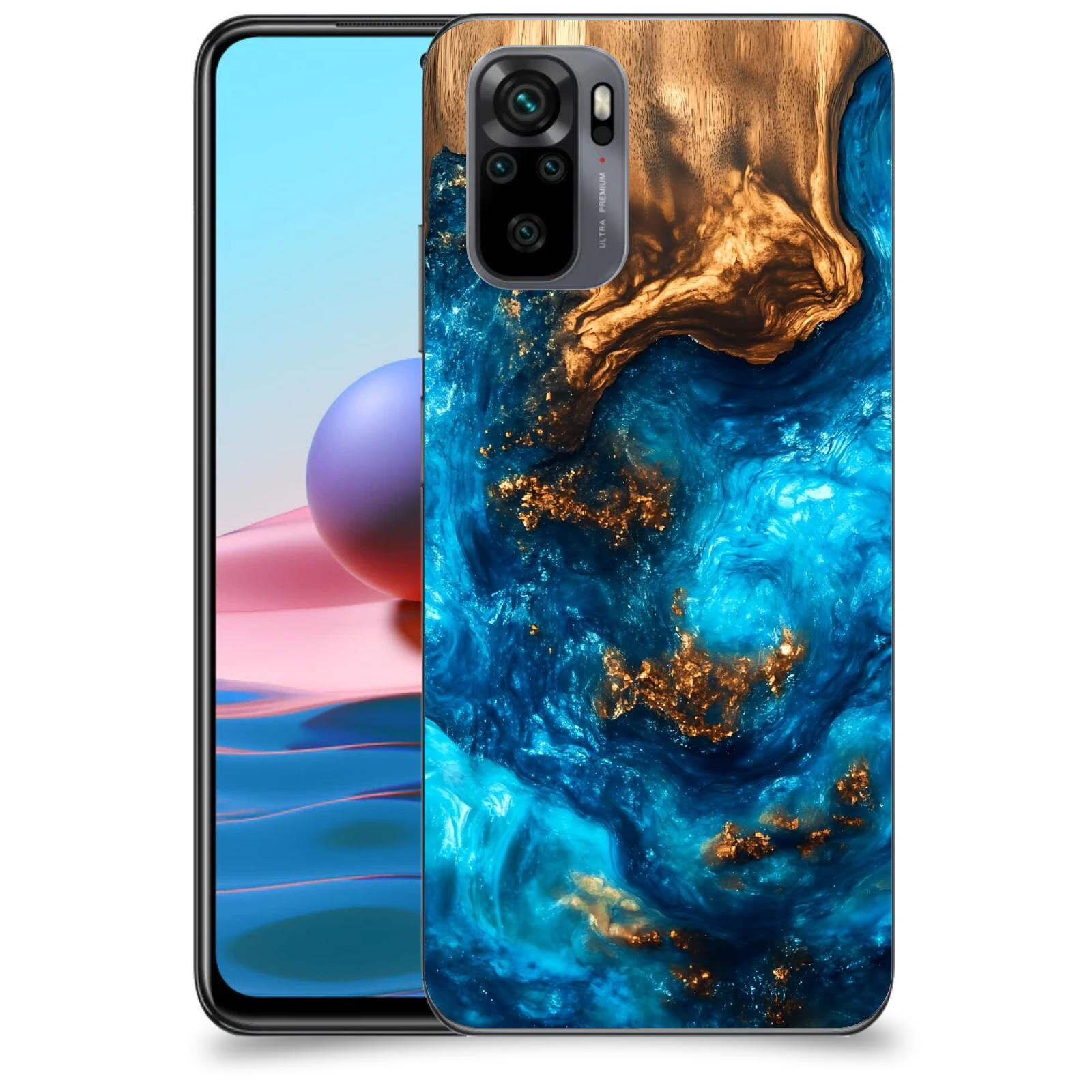 ACOVER Kryt na mobil Xiaomi Redmi Note 10 - Kosmická hloubka