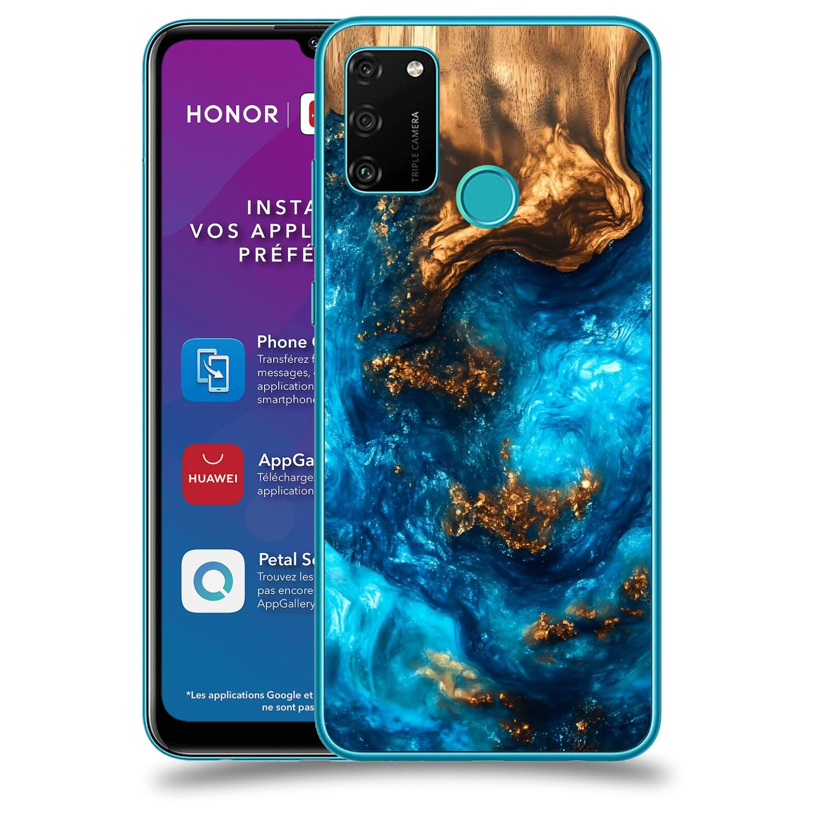 ACOVER Kryt na mobil Honor 9A - Kosmická hloubka