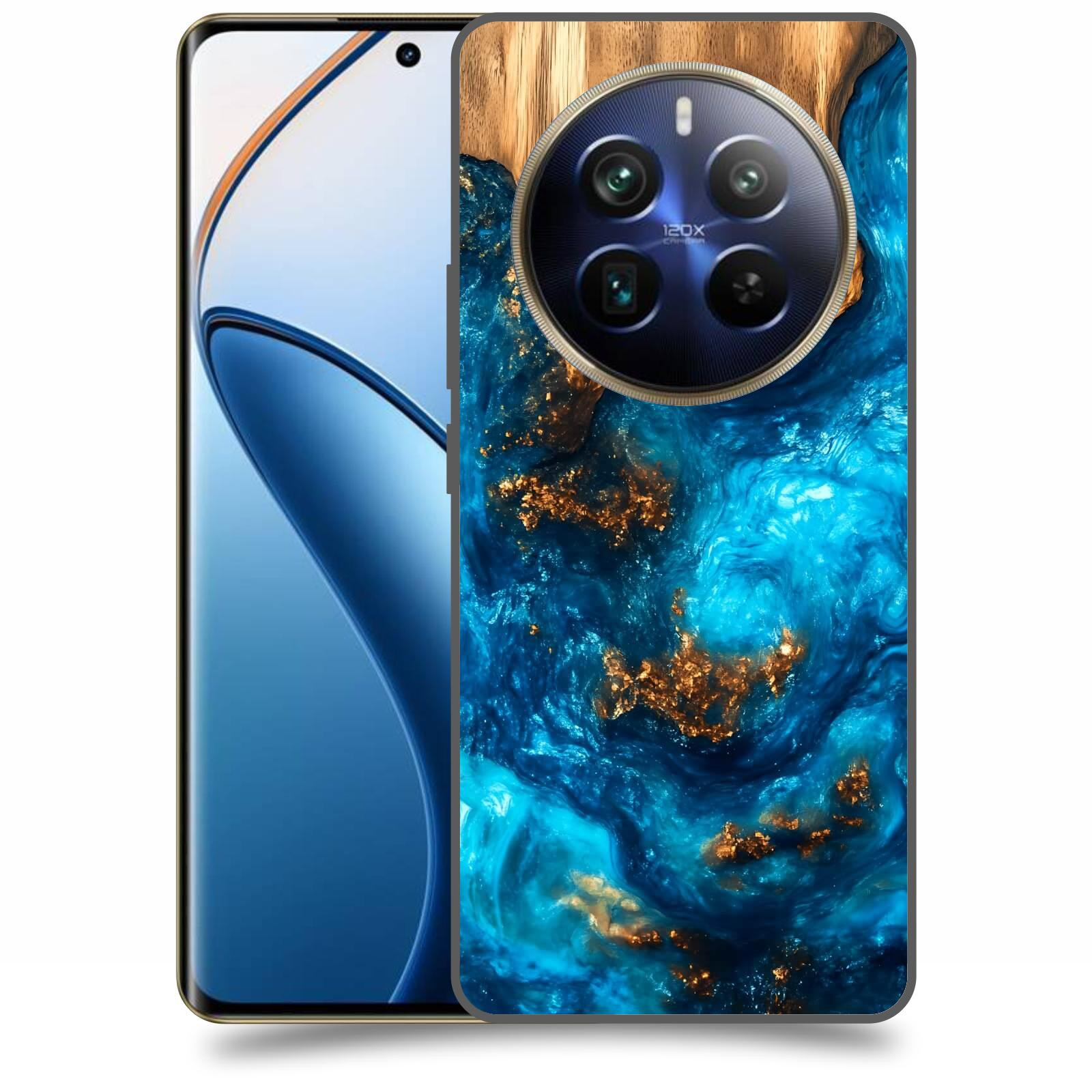 ACOVER Kryt na mobil Realme 12 pro+ 5g - Kosmická hloubka