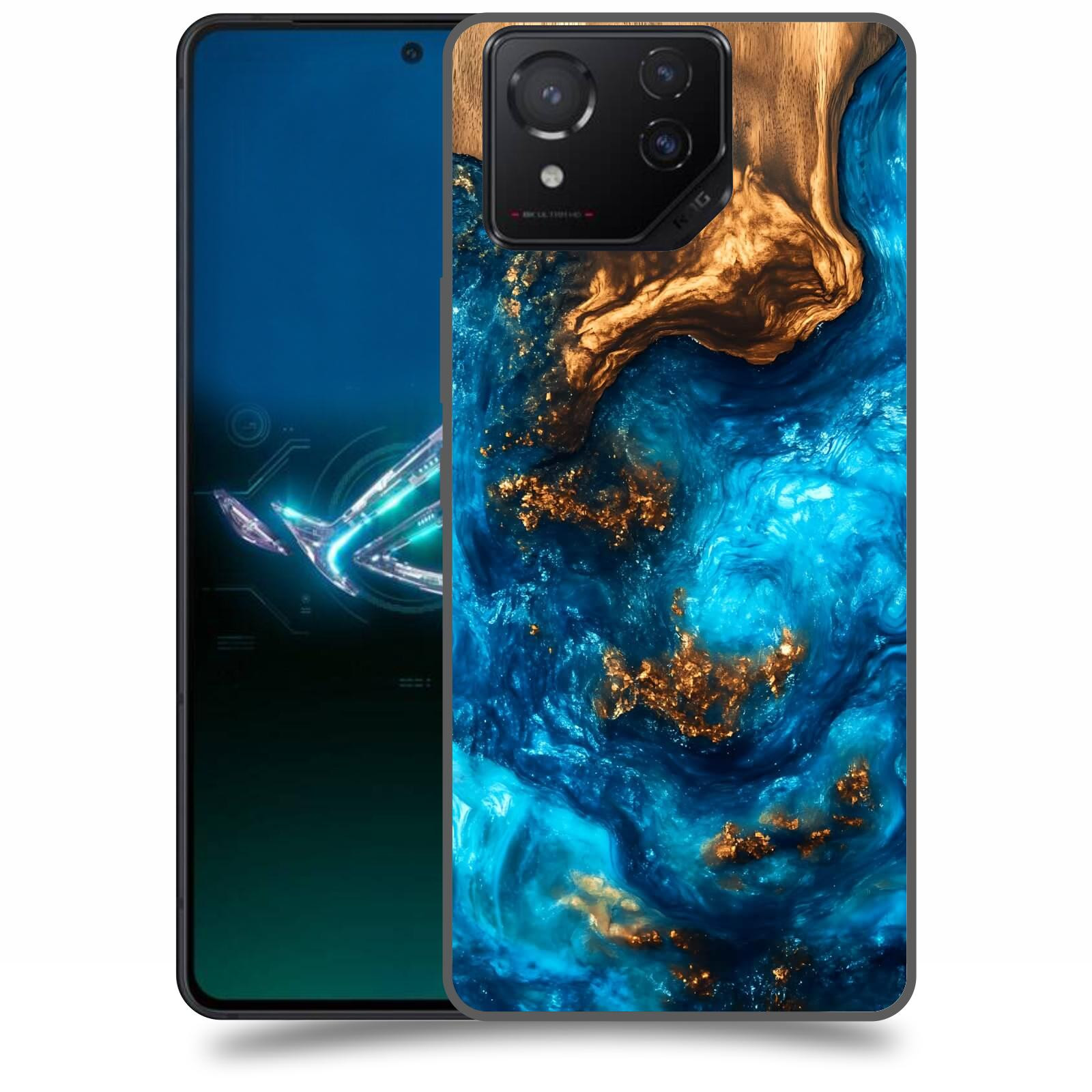 ACOVER Kryt na mobil Asus ROG Phone 8 - Kosmická hloubka