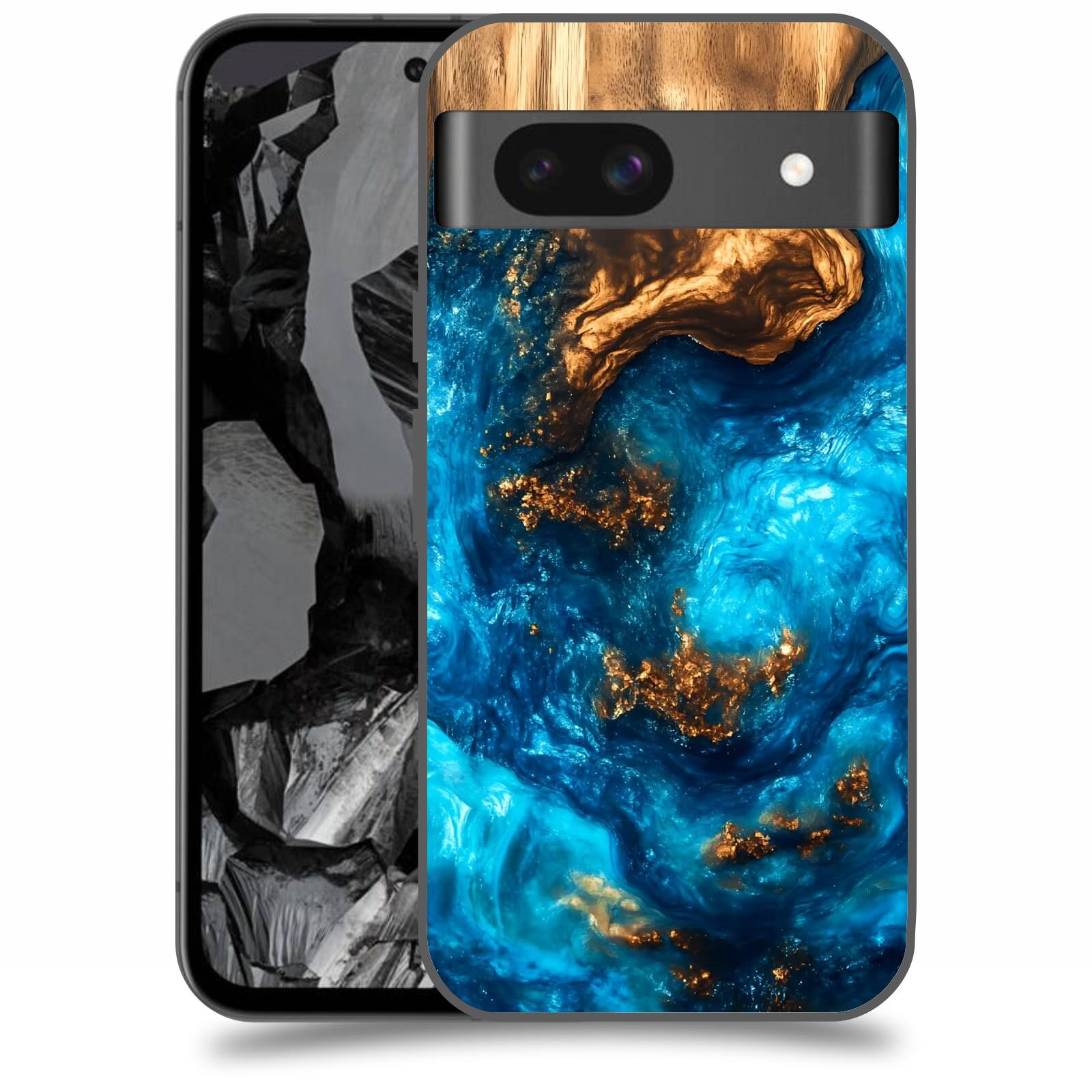 ACOVER Kryt na mobil Google Pixel 8A - Kosmická hloubka