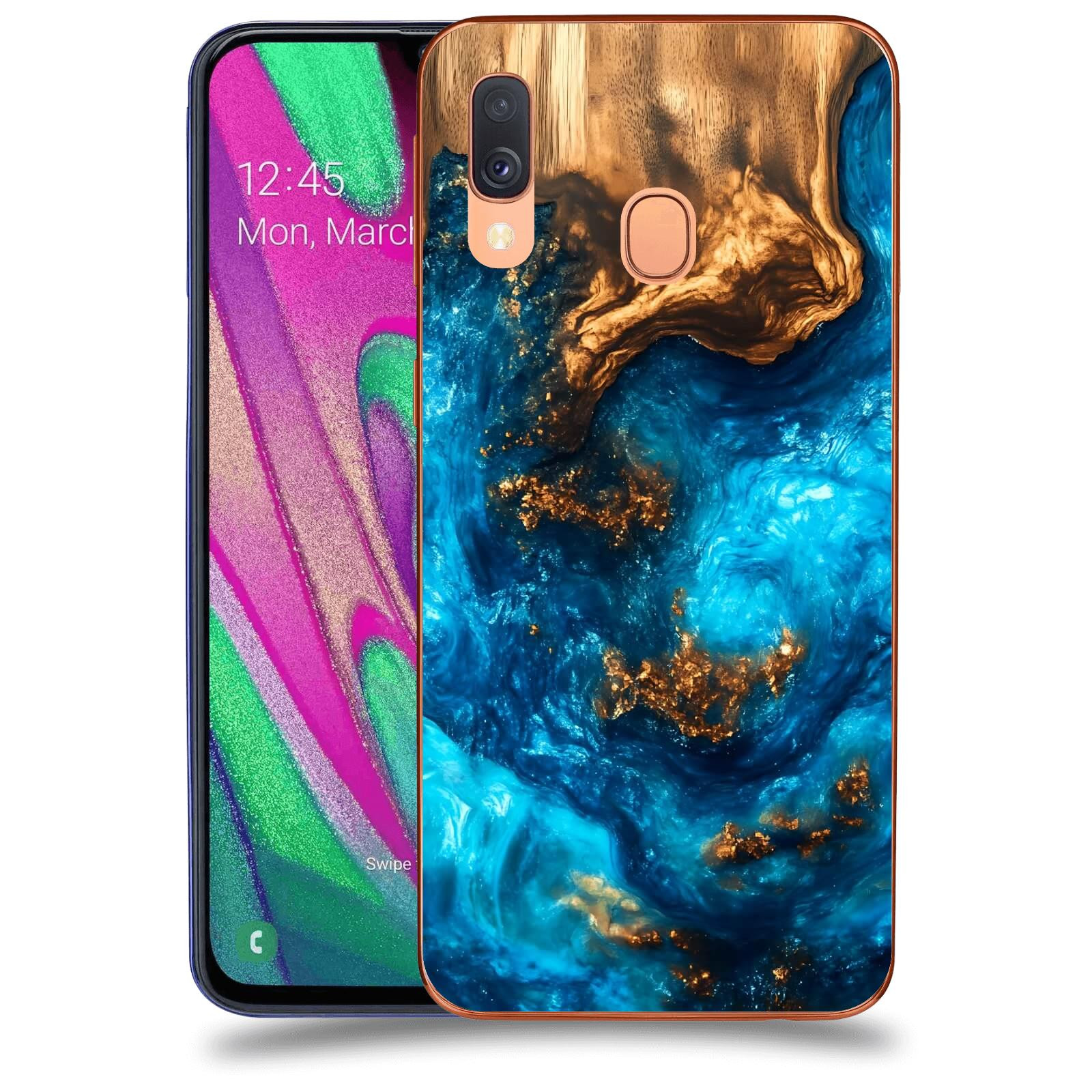 ACOVER Kryt na mobil Samsung Galaxy A40 A405F - Kosmická hloubka
