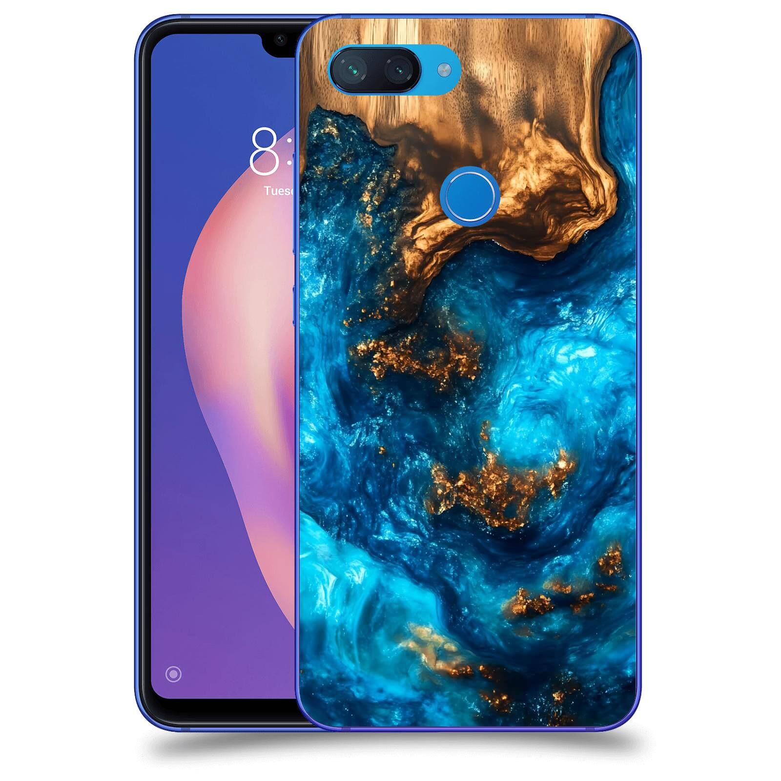 ACOVER Kryt na mobil Xiaomi Mi 8 Lite - Kosmická hloubka