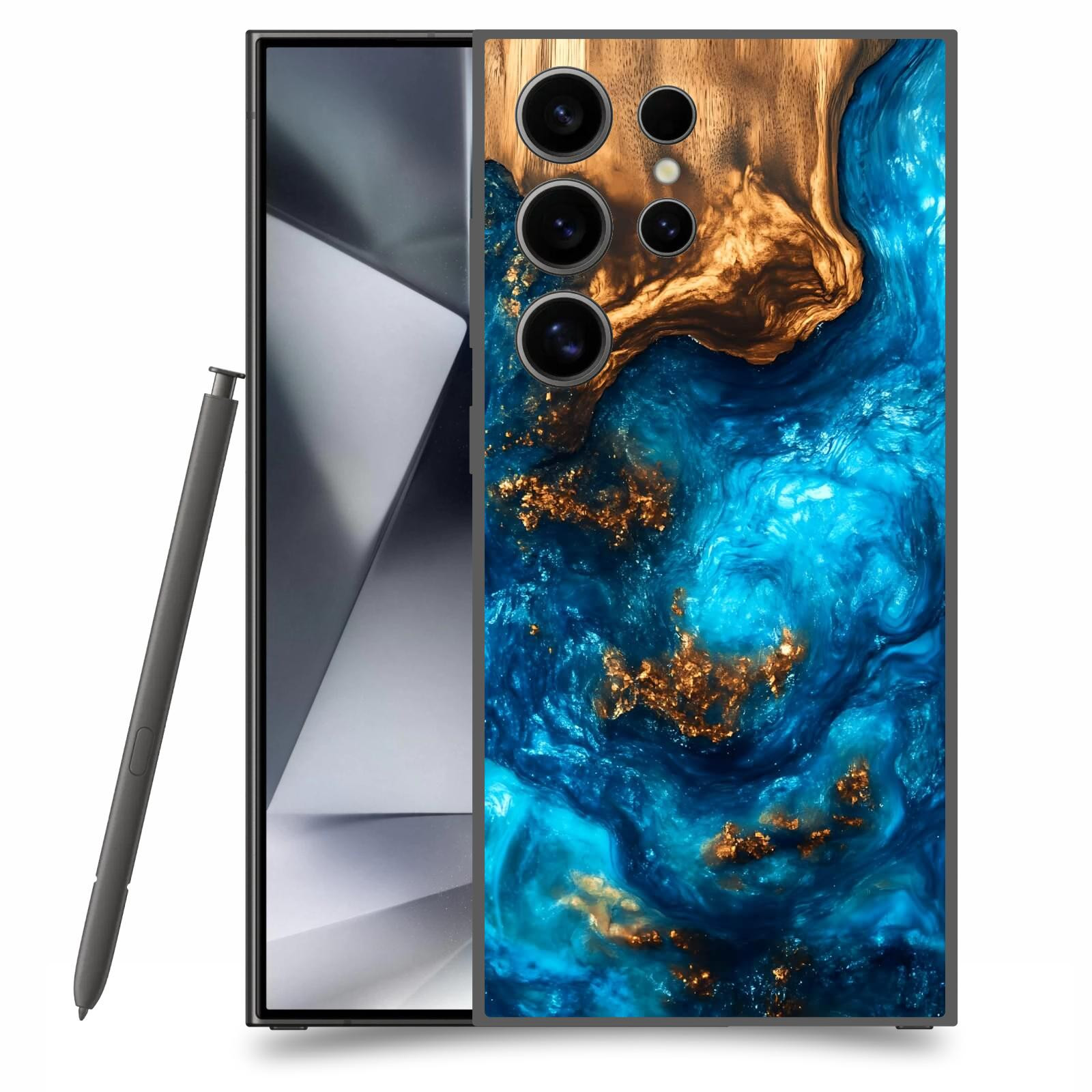 ACOVER Kryt na mobil Samsung Galaxy S24 Ultra - Kosmická hloubka