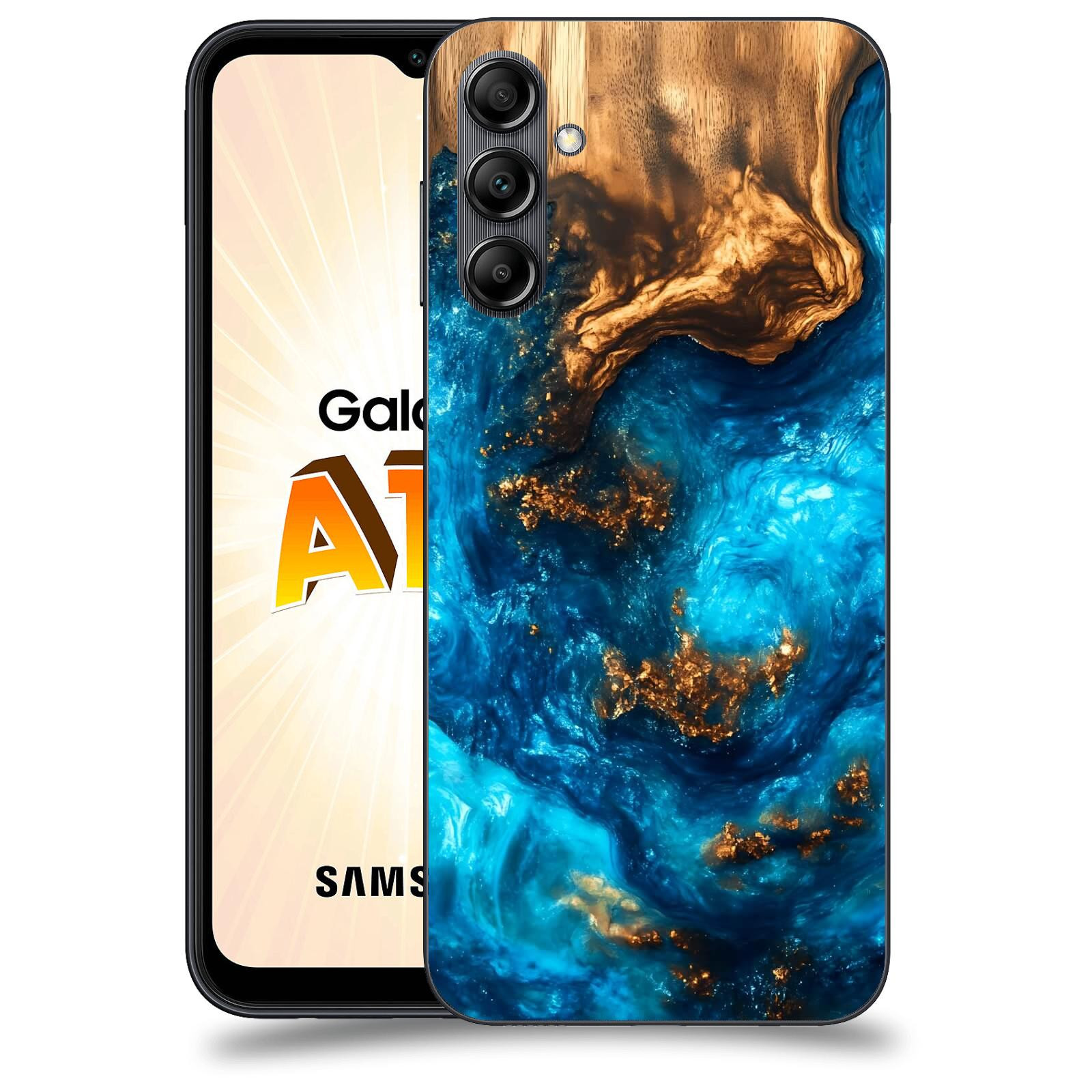 ACOVER Kryt na mobil Samsung Galaxy A14 LTE - Kosmická hloubka