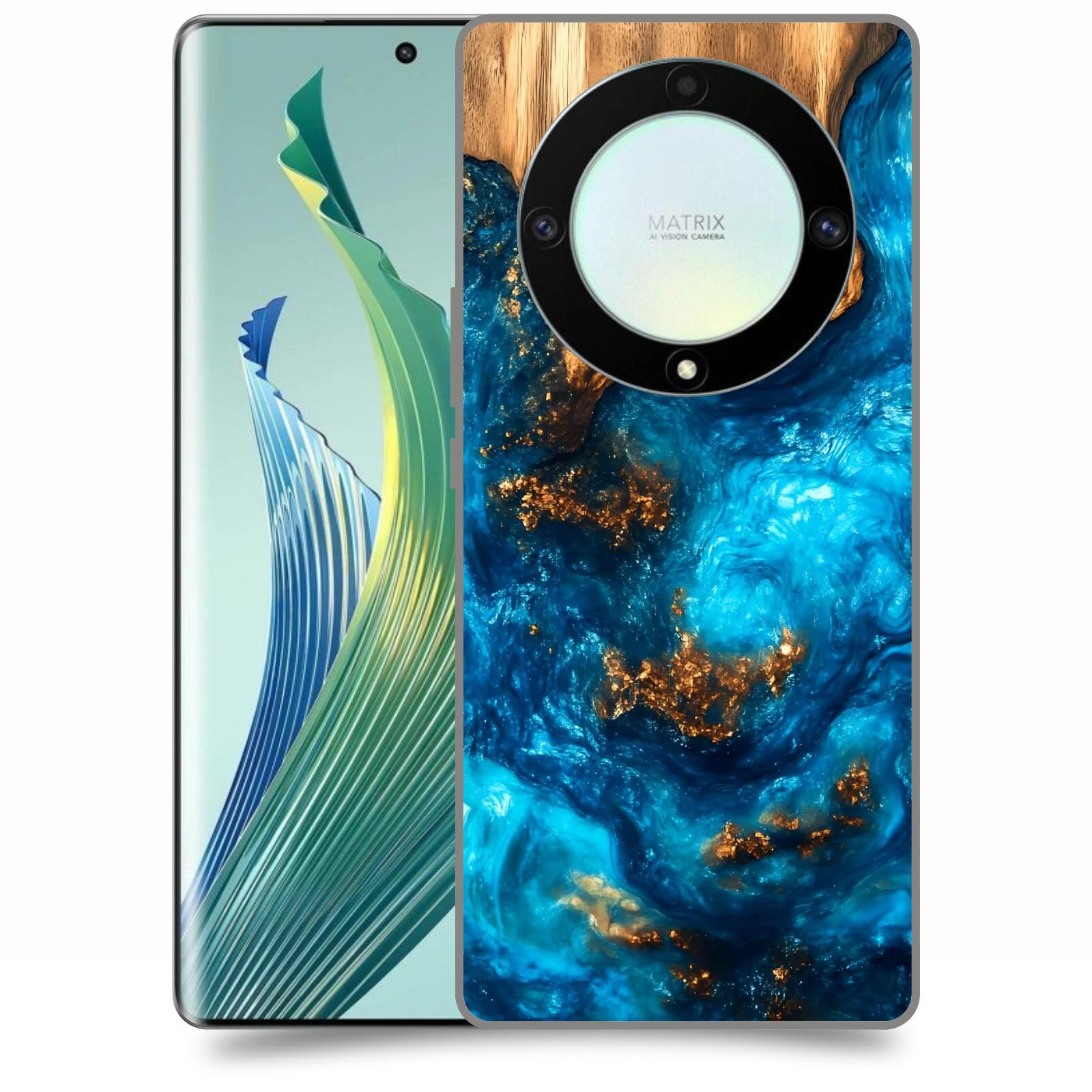 ACOVER Kryt na mobil Honor Magic 5 Lite 5G - Kosmická hloubka