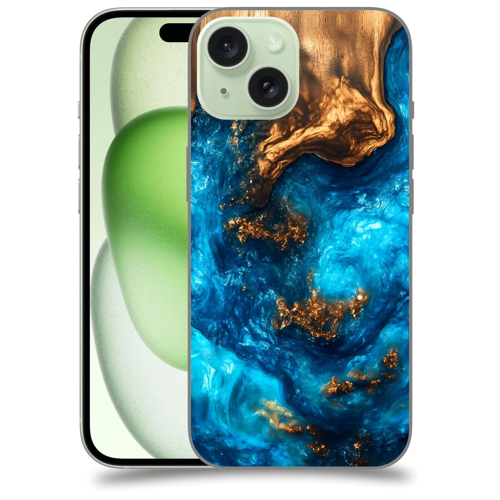 ACOVER Kryt na mobil Apple iPhone 15 - Kosmická hloubka