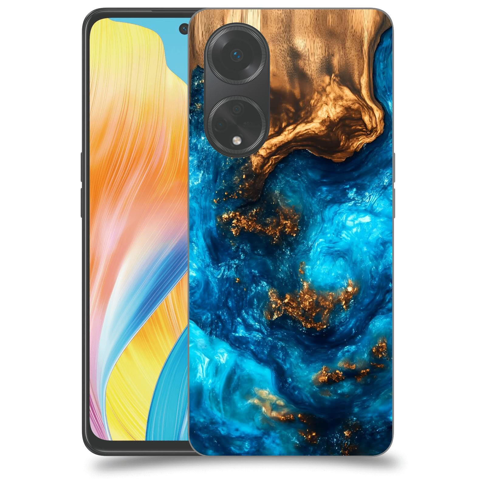 ACOVER Kryt na mobil OPPO A98 5G - Kosmická hloubka