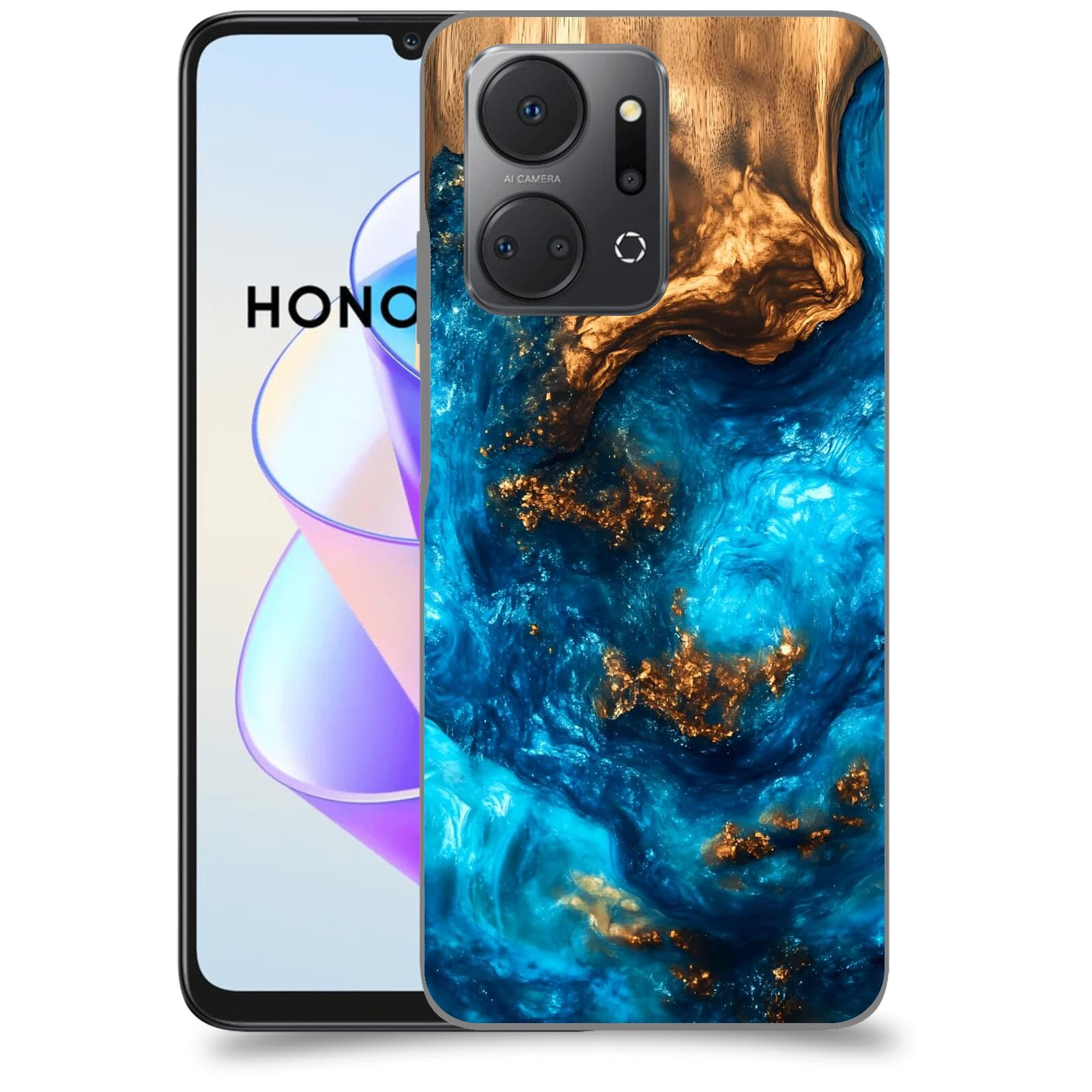 ACOVER Kryt na mobil HONOR X7a - Kosmická hloubka