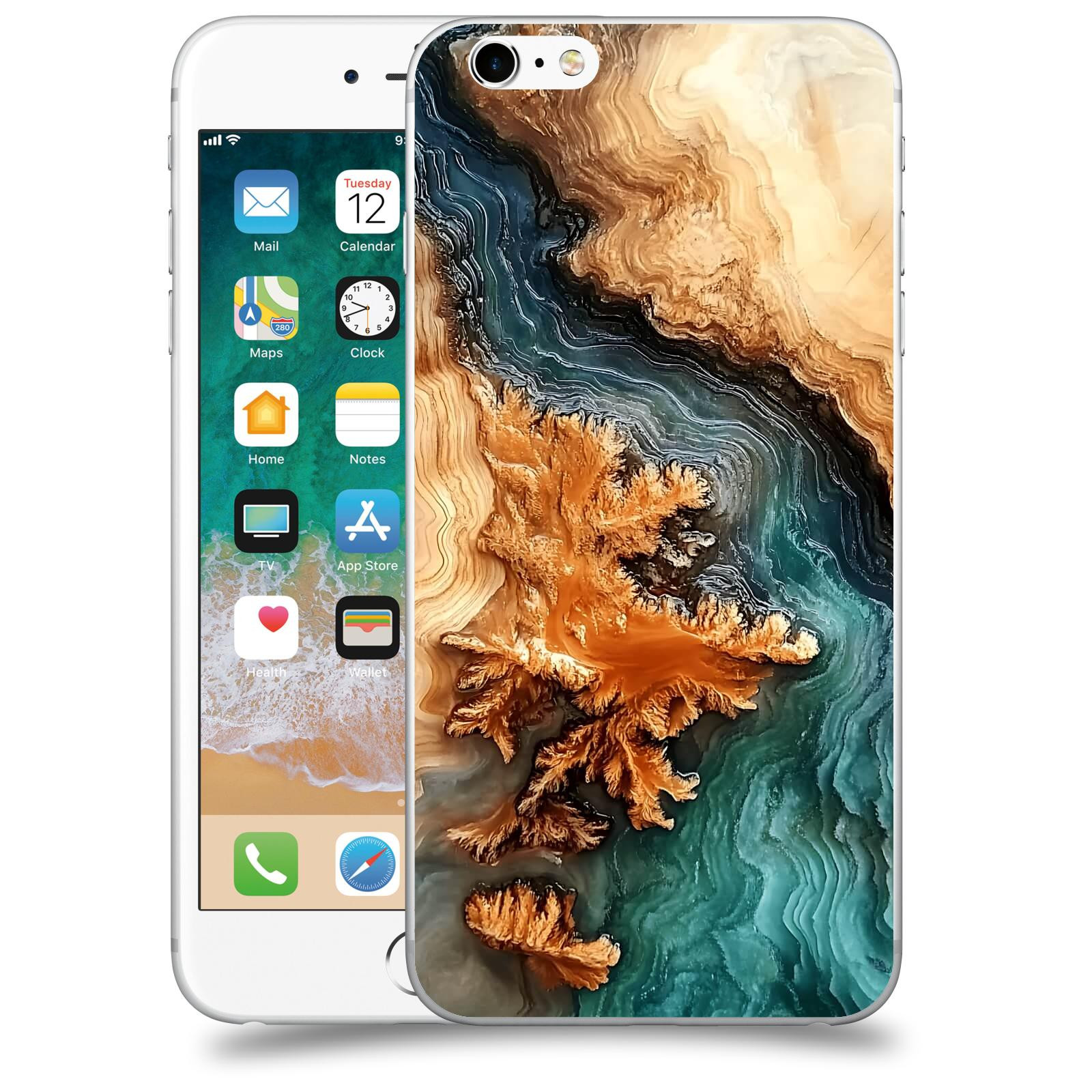 ACOVER Kryt na mobil Apple iPhone 6 Plus/6S Plus - Minerální tok