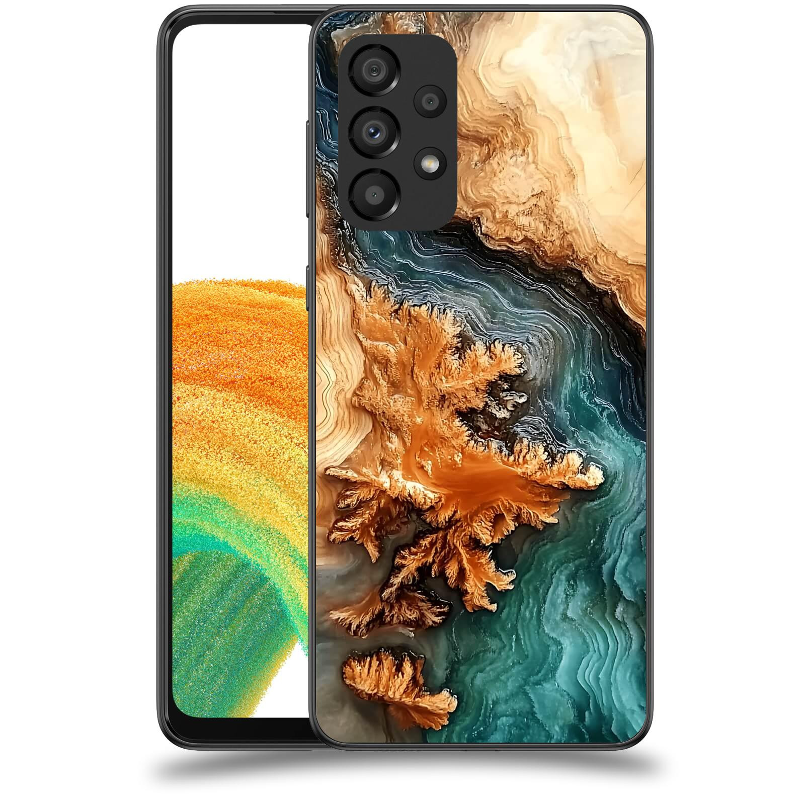 ACOVER Kryt na mobil Samsung Galaxy A33 5G A336 - Minerální tok