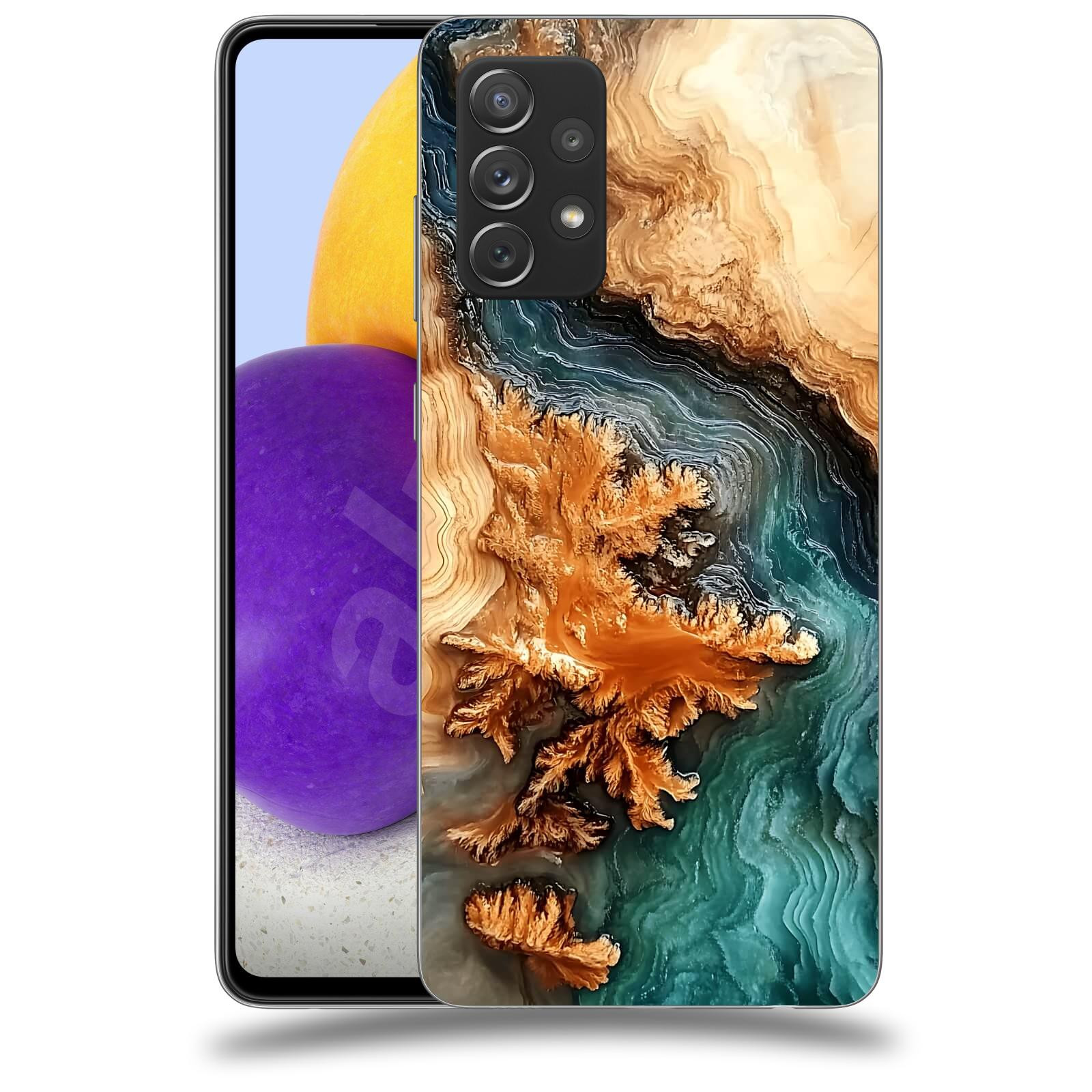 ACOVER Kryt na mobil Samsung Galaxy A73 5G - Minerální tok