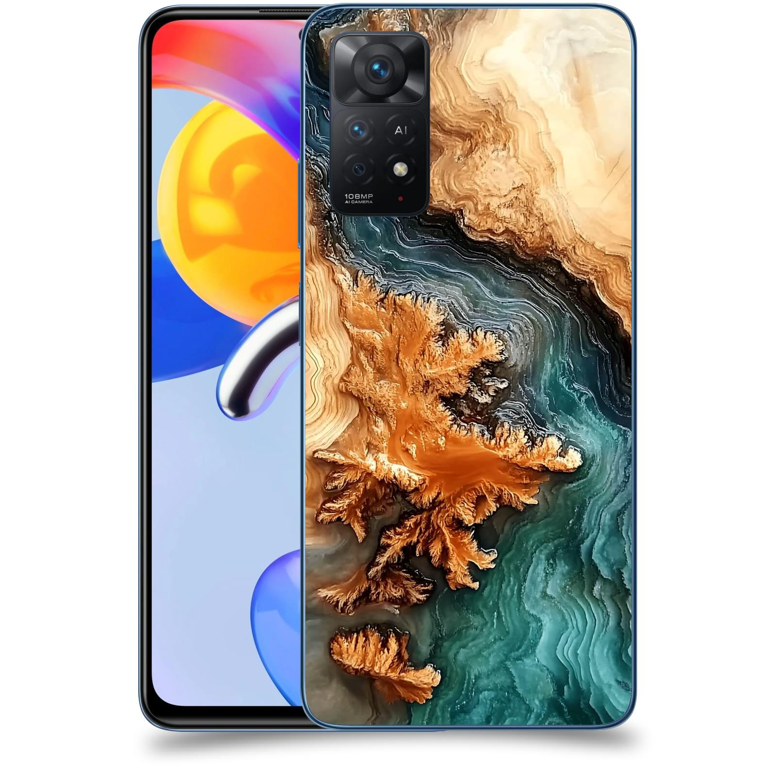ACOVER Kryt na mobil Xiaomi Redmi Note 11 Pro 5G - Minerální tok